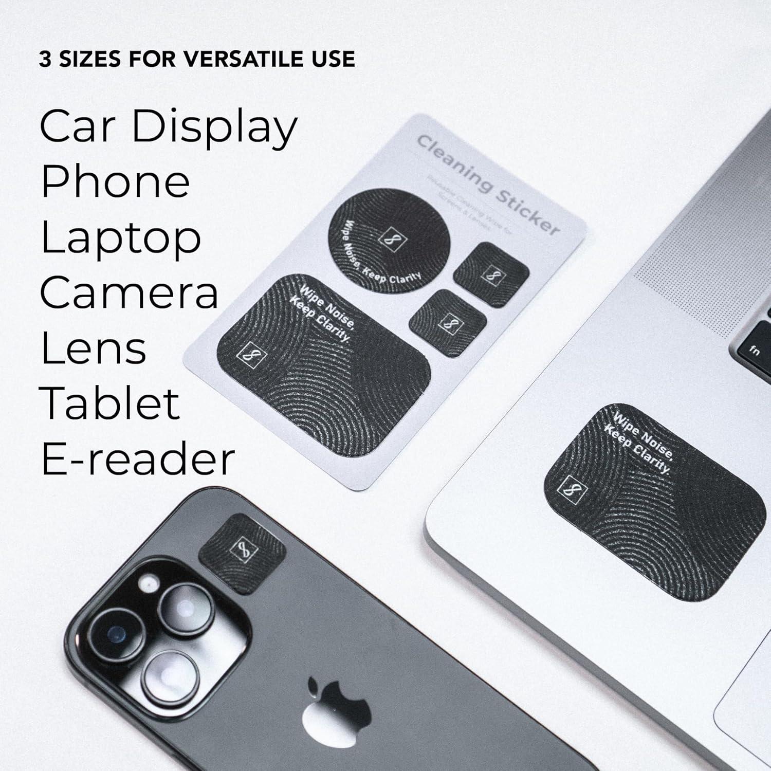 Pad de Limpieza Reutilizable SleekStrip 4 PCS para Pantallas