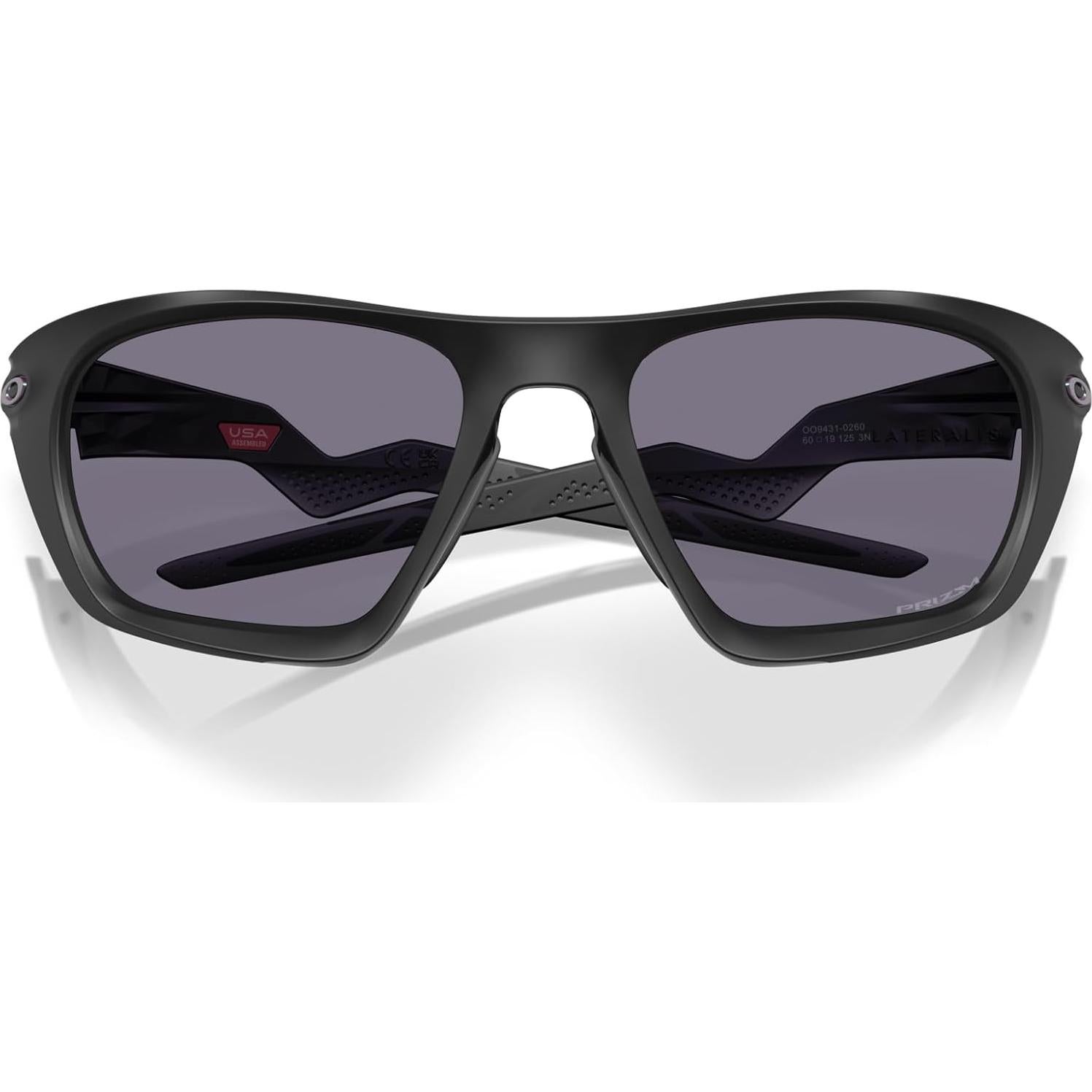Gafas de sol Oakley OO9431 Lateralis Hombres Tinta Negra Mate
