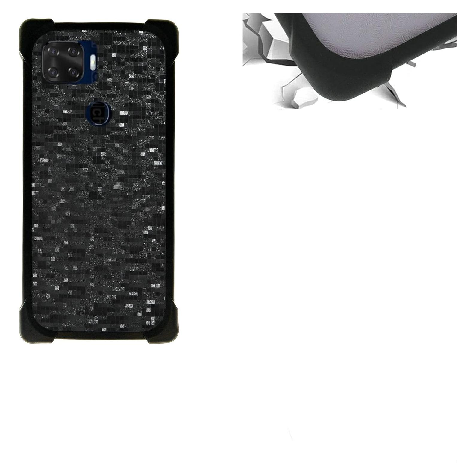 Funda Protectora Jioeuinly para ZTE Blade X1 5G Negra