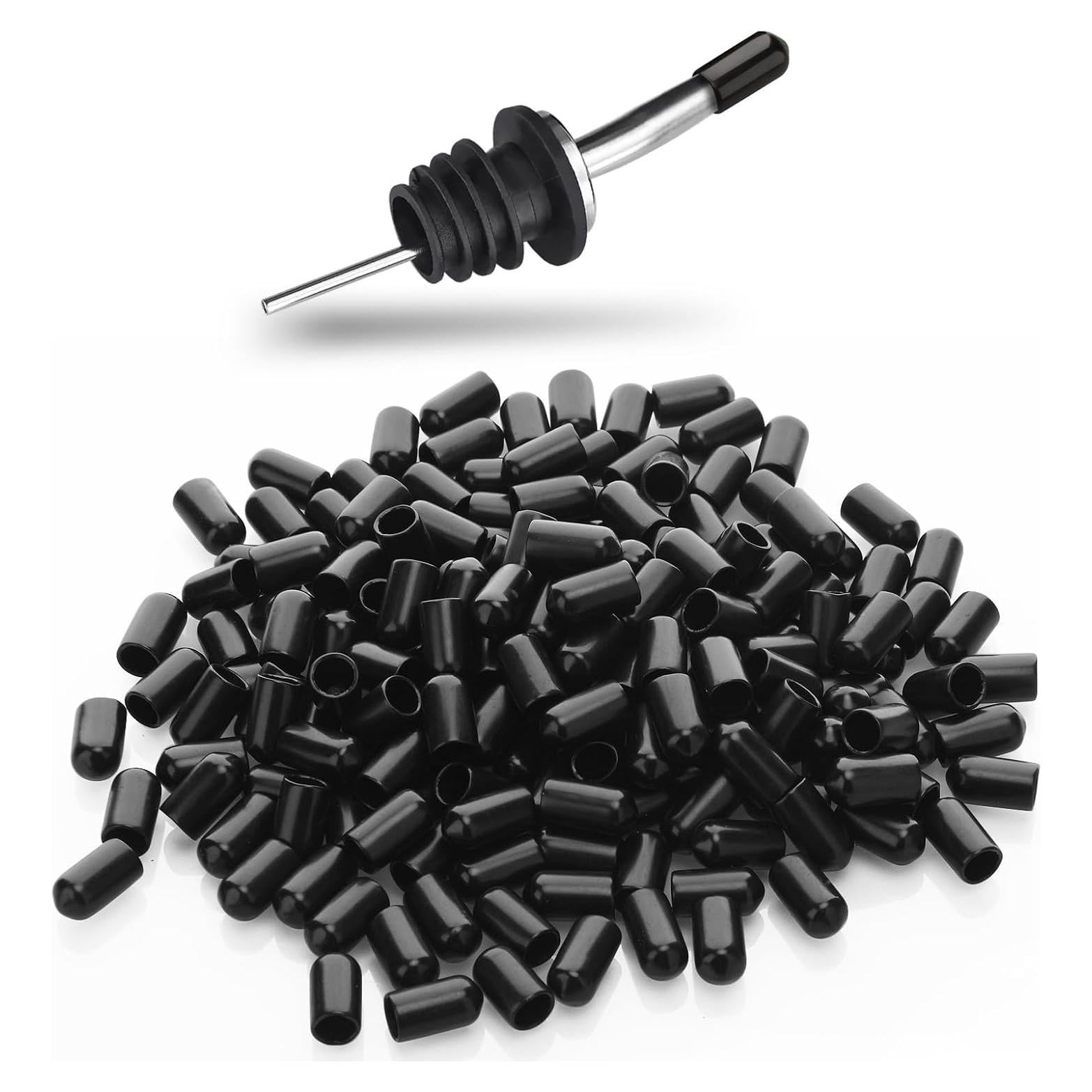 200 Tapas de Goma para Vertedores de Licor y Aceite - eispapa