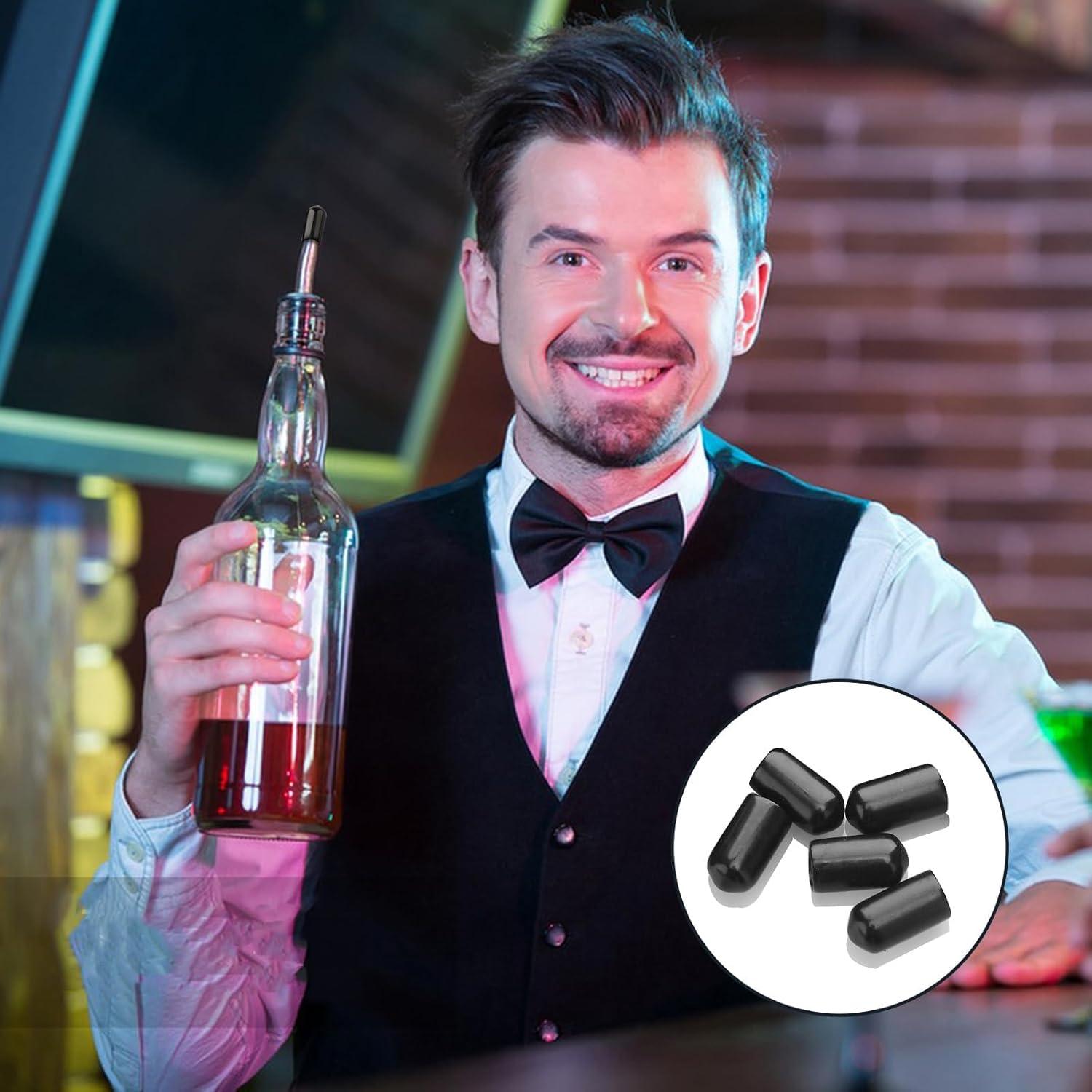 200 Tapas de Goma para Vertedores de Licor y Aceite - eispapa