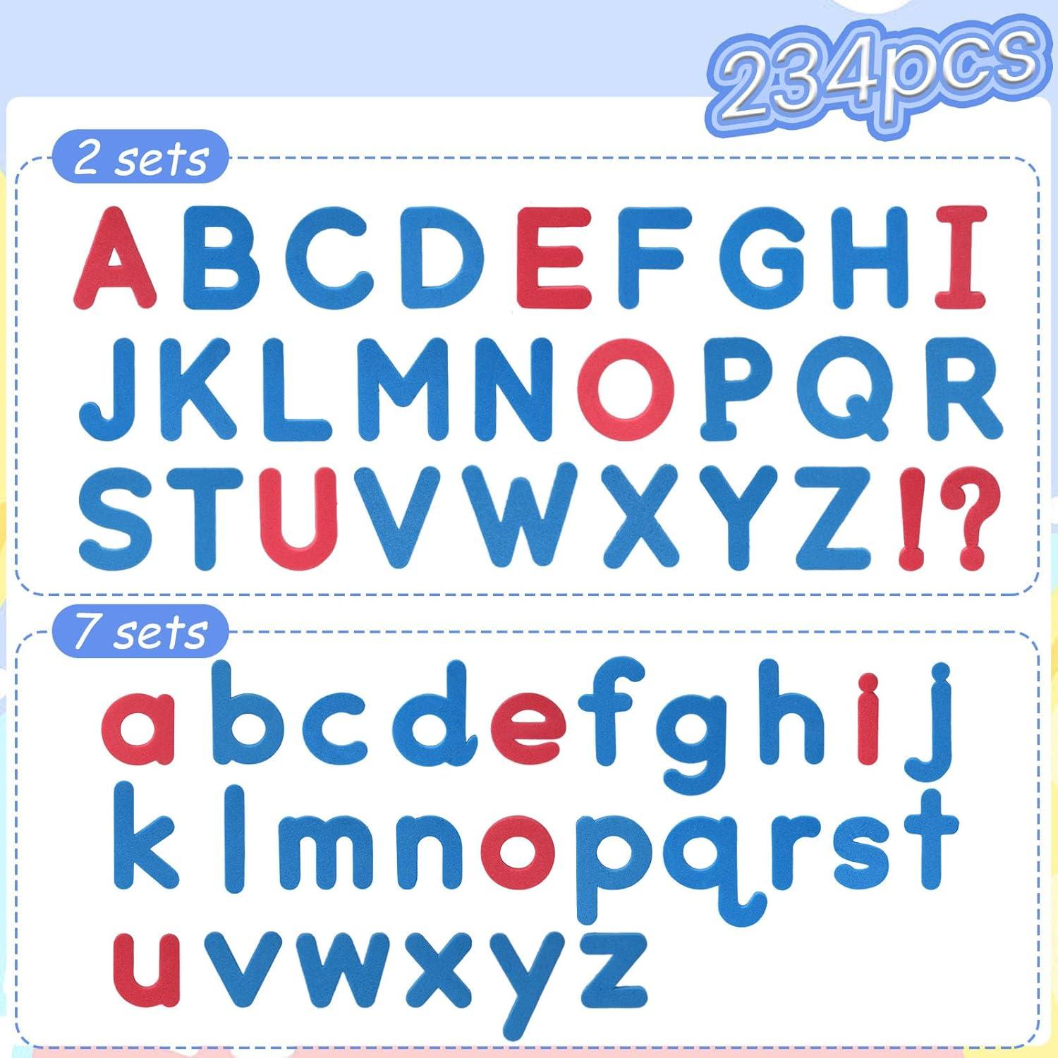 Kit de Letras Magnéticas LOVESTOWN 234 Piezas con Tablero