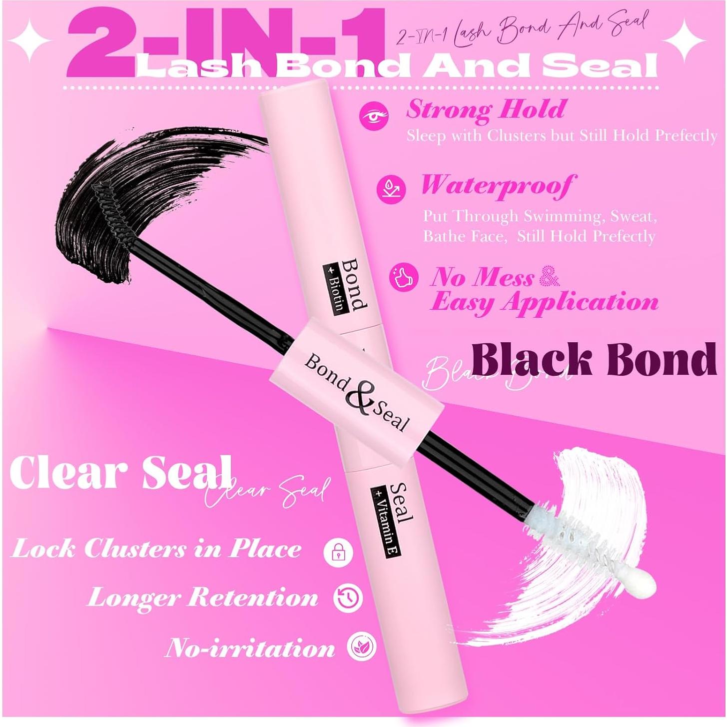 Kit de Extensión de Pestañas Yawamica 200D 14-20mm DIY