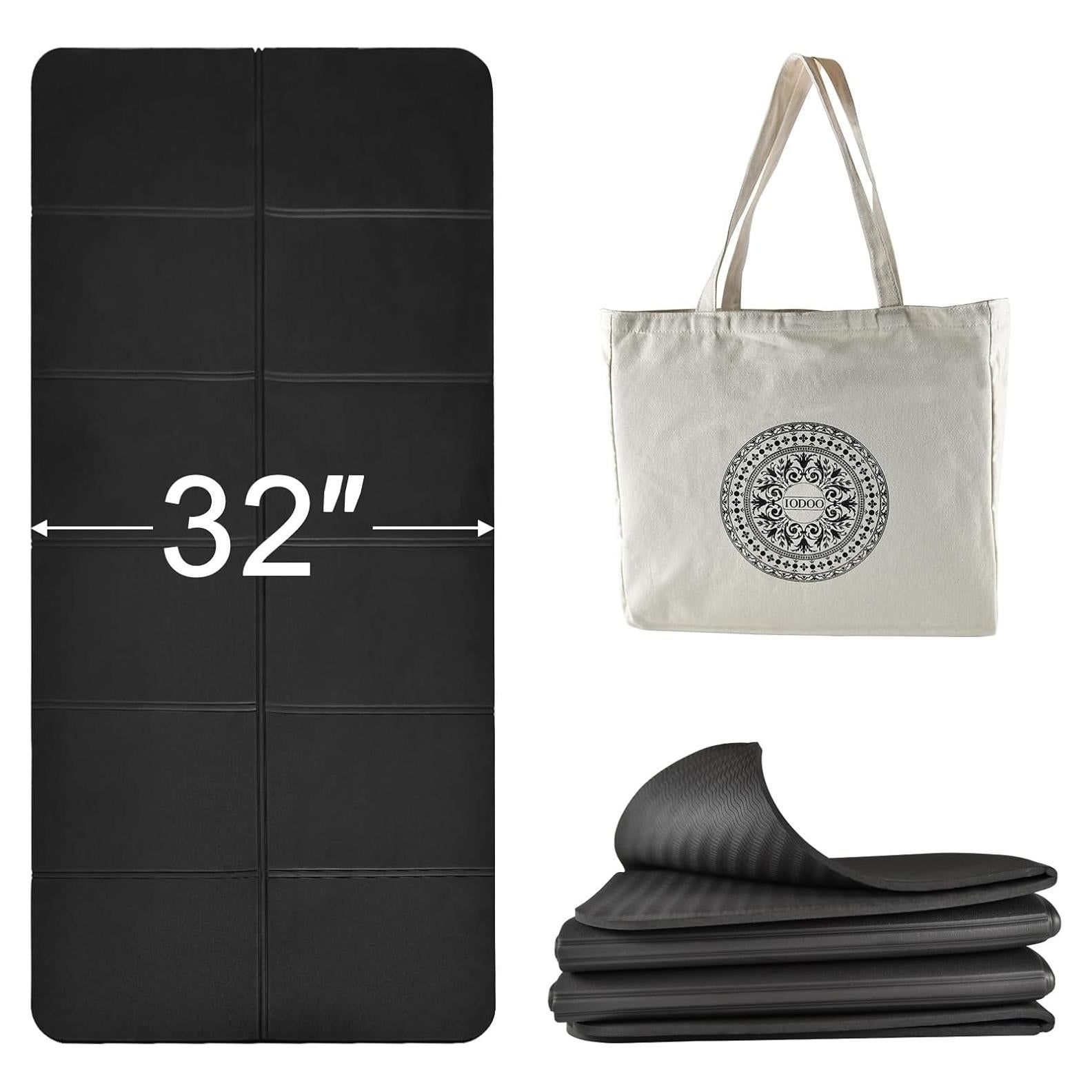 Alfombrilla de Yoga Plegable Iodoo 182.88x81.28cm Antideslizante