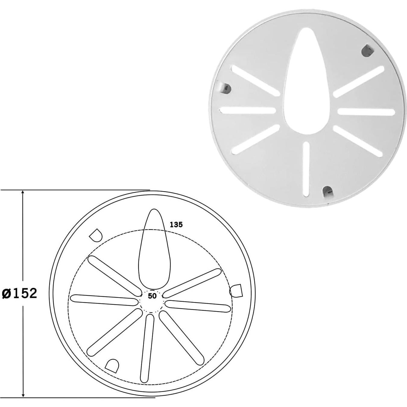 Soporte de Montaje en Pared FINXROLL para Cámara de Seguridad 200mm