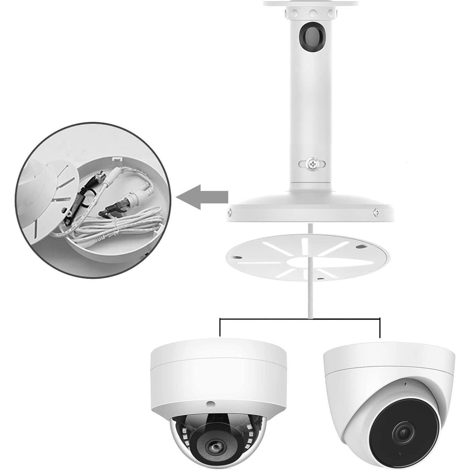 Soporte de Montaje en Pared FINXROLL para Cámara de Seguridad 200mm