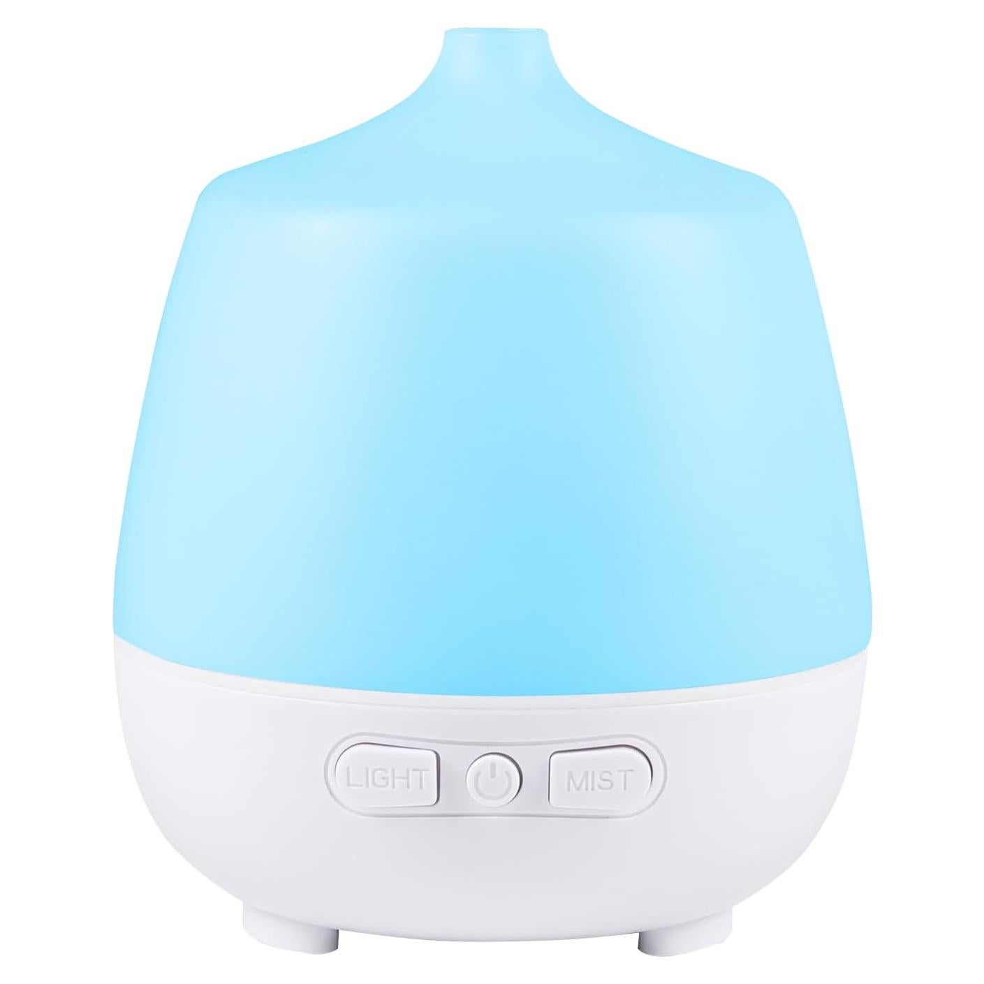 Difusor de Aceite Esencial HAPPTWS 220ml con Luz y Apagado Automático