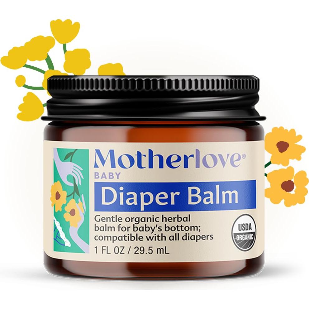 Bálsamo para Pañales Motherlove 28.35 g Orgánico Sin Zinc