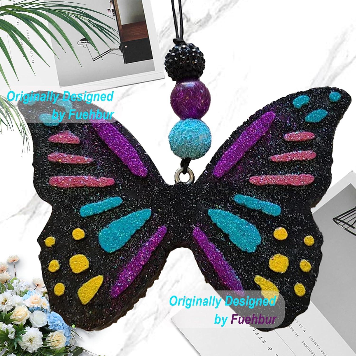 Molde de Jabón de Silicona Fuehbur Mariposa Grande 15.2 cm