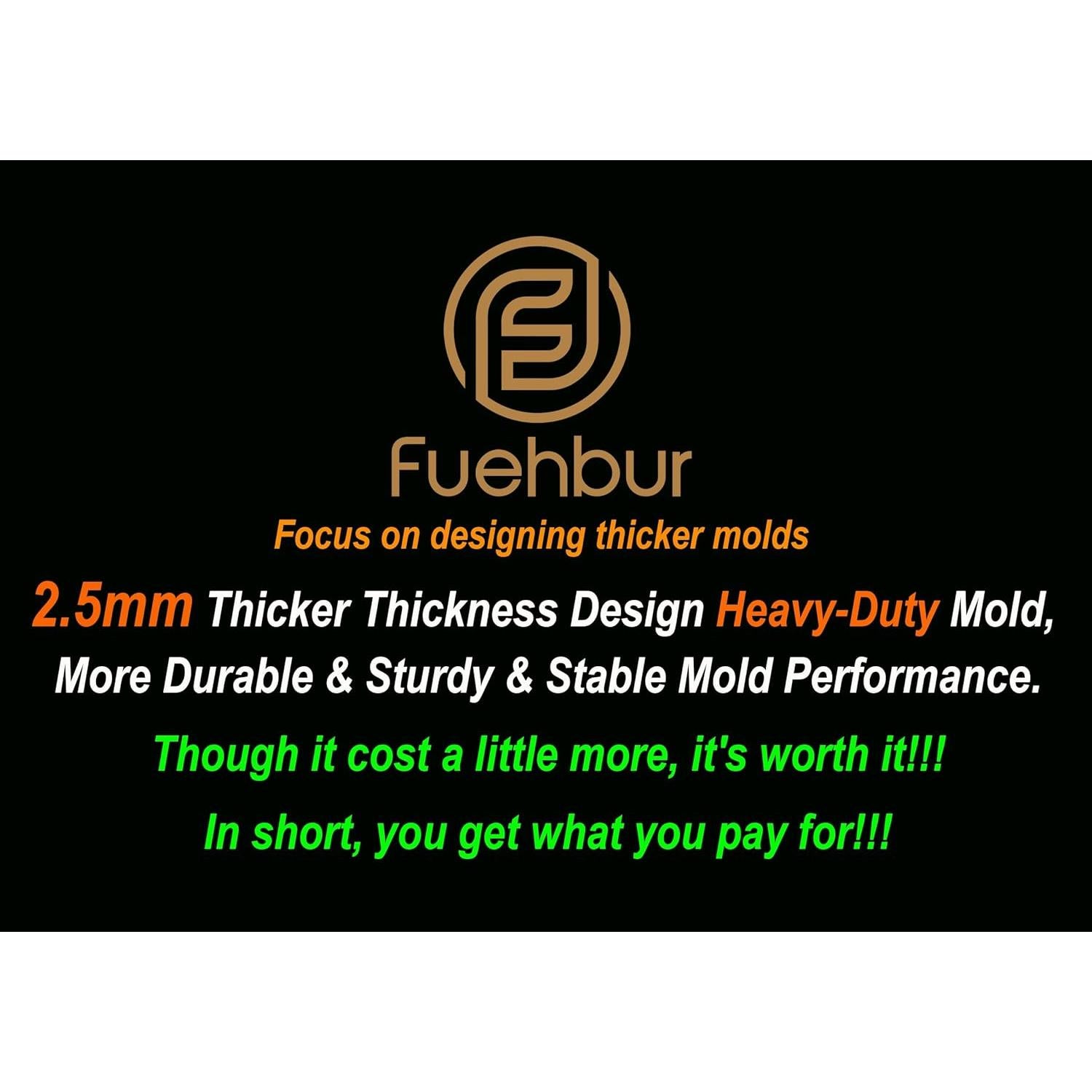 Molde de Jabón de Silicona Fuehbur Mariposa Grande 15.2 cm