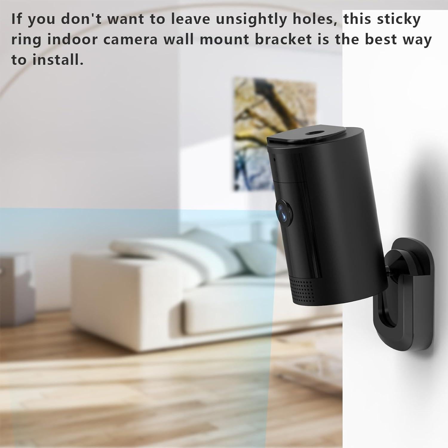 Paquete de 3 Soportes Adhesivos para Cámara Ring Indoor Cam