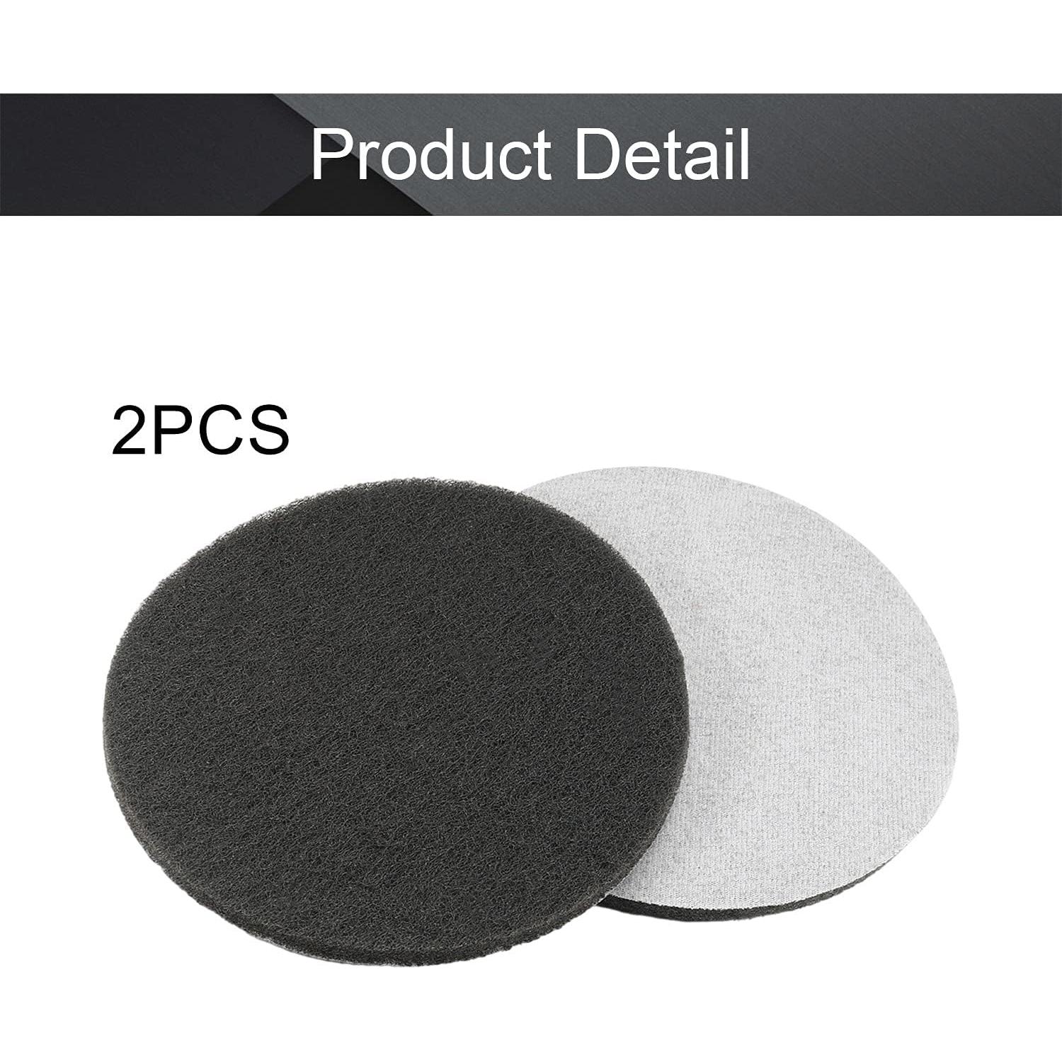 Almohadillas de Fregado Utoolmart 7" 1000 Granos 2 Pcs