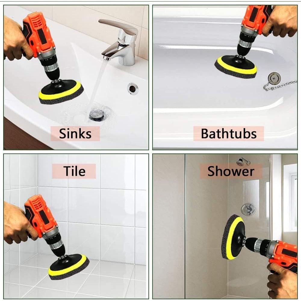 Almohadillas de Fregado Utoolmart 7" 1000 Granos 2 Pcs