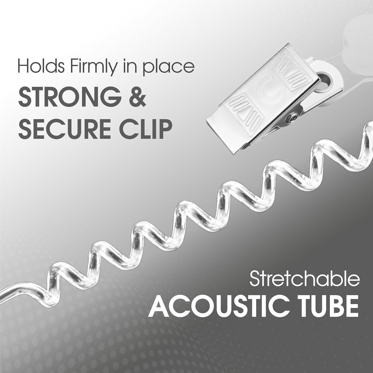 Auricular Espía Vaulted Skulls & Co para Disfraces de Agente Secreto