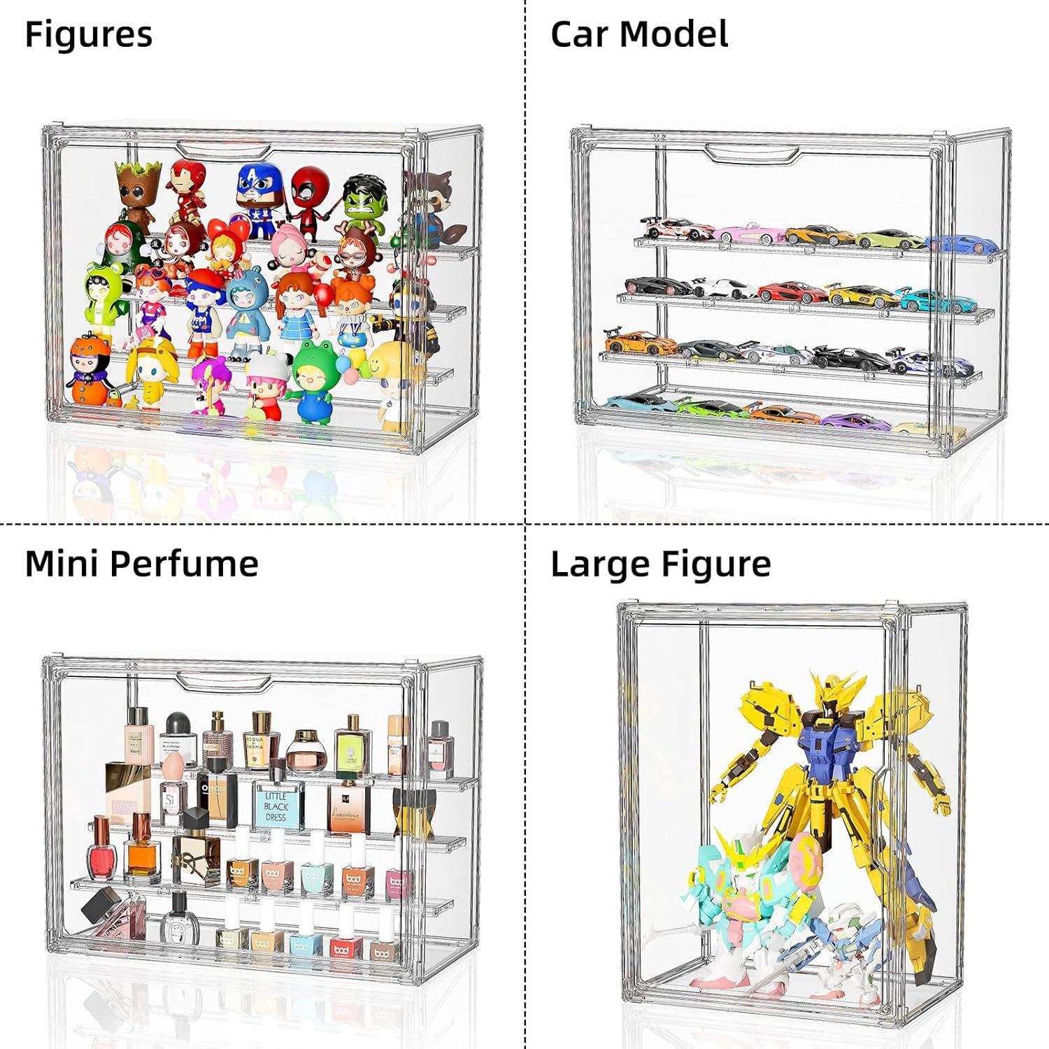 Caja de Exhibición Acrílica MSHOMELY XL 2 Paquete 36x18 cm