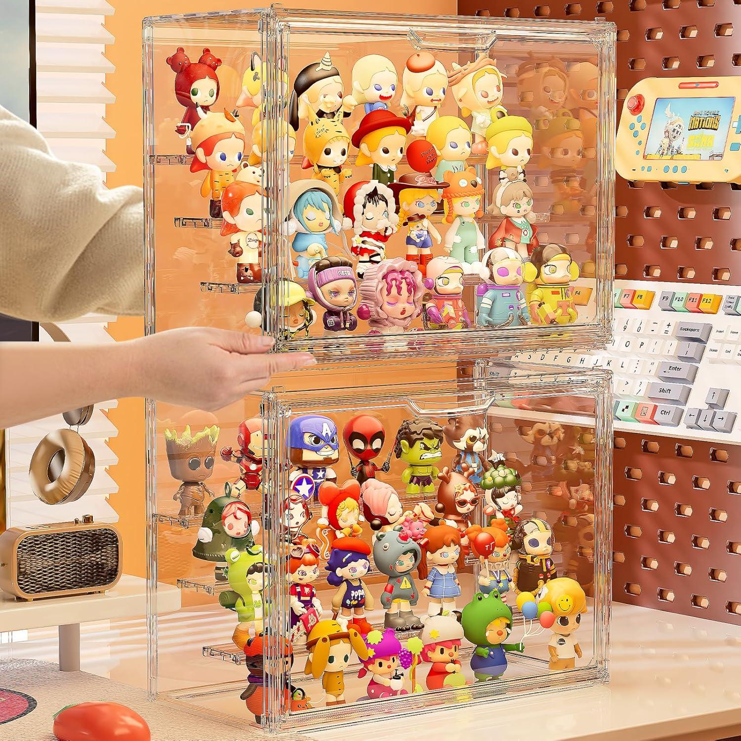 Caja de Exhibición Acrílica MSHOMELY XL 2 Paquete 36x18 cm