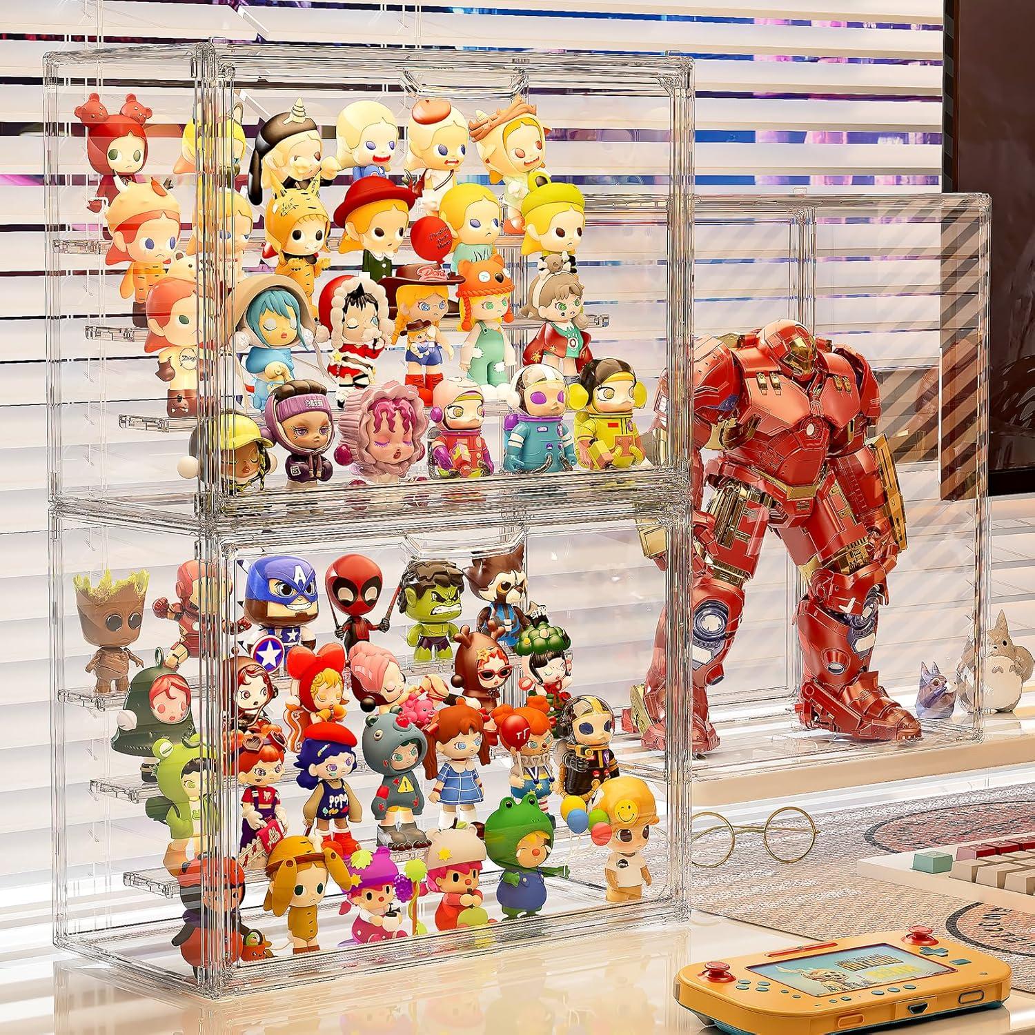 Caja de Exhibición Acrílica MSHOMELY XL 2 Paquete 36x18 cm