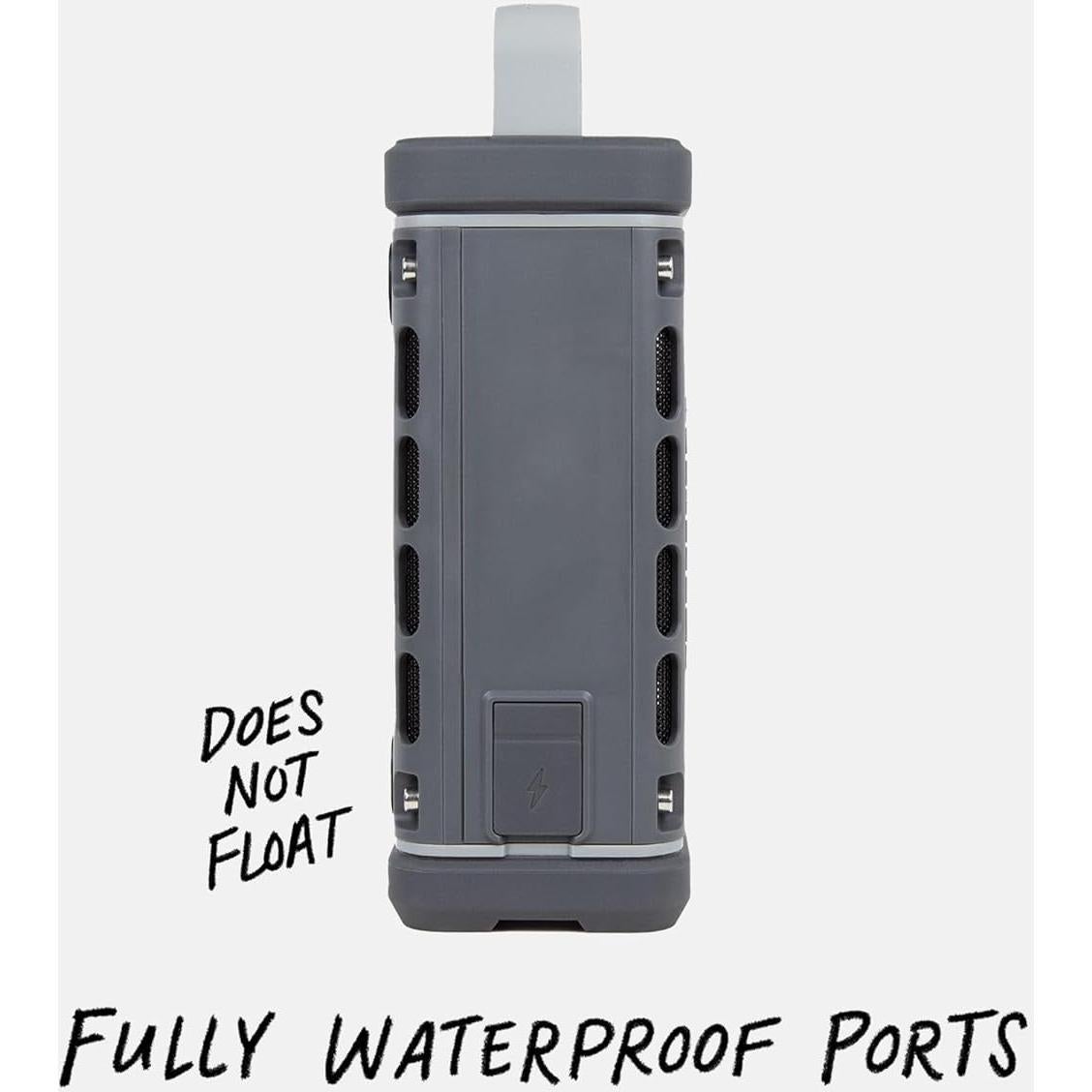 Altavoz Bluetooth Turtlebox Ranger Gris 105dB Impermeable