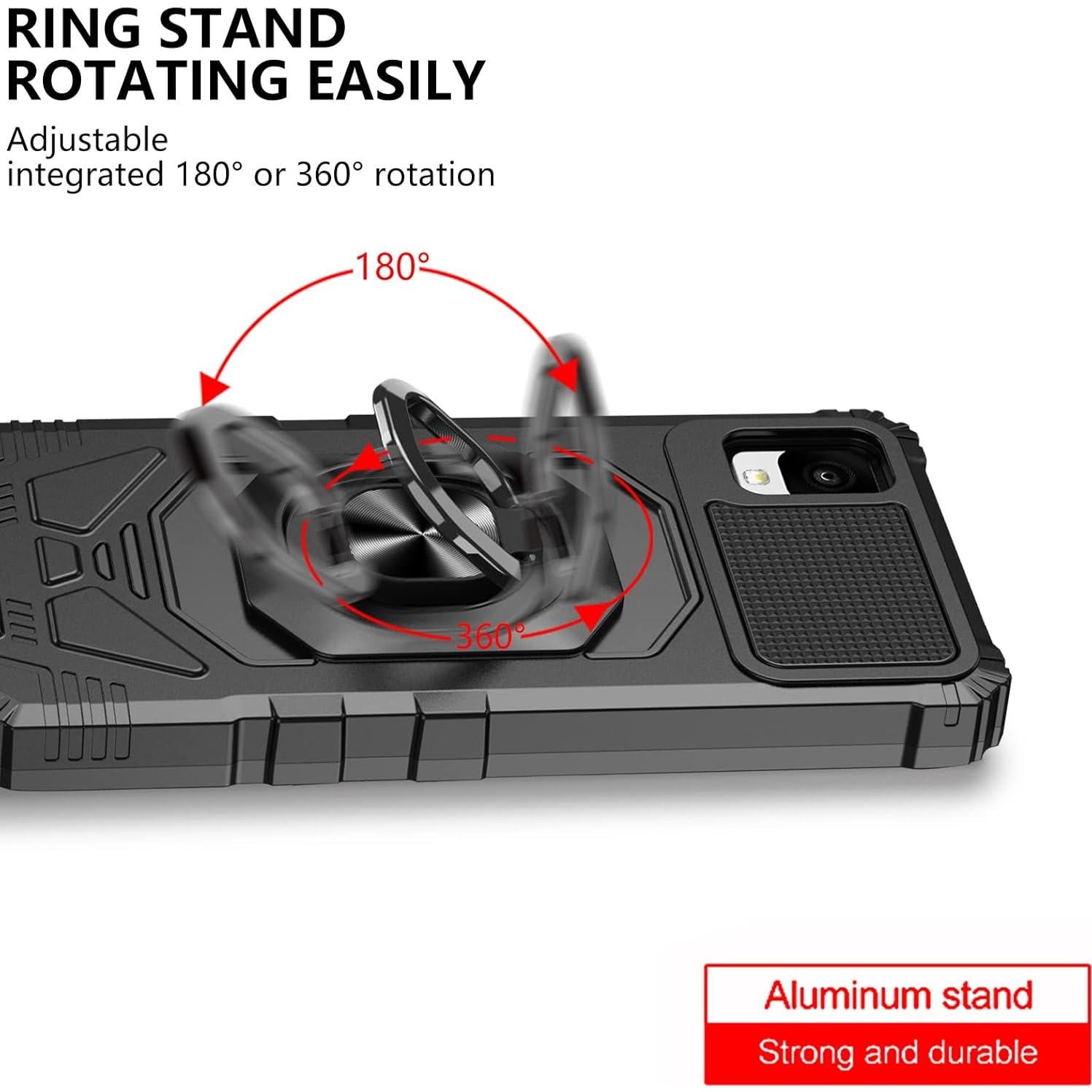 Funda Ailiber para Alcatel TCL 30Z con Protector y Soporte