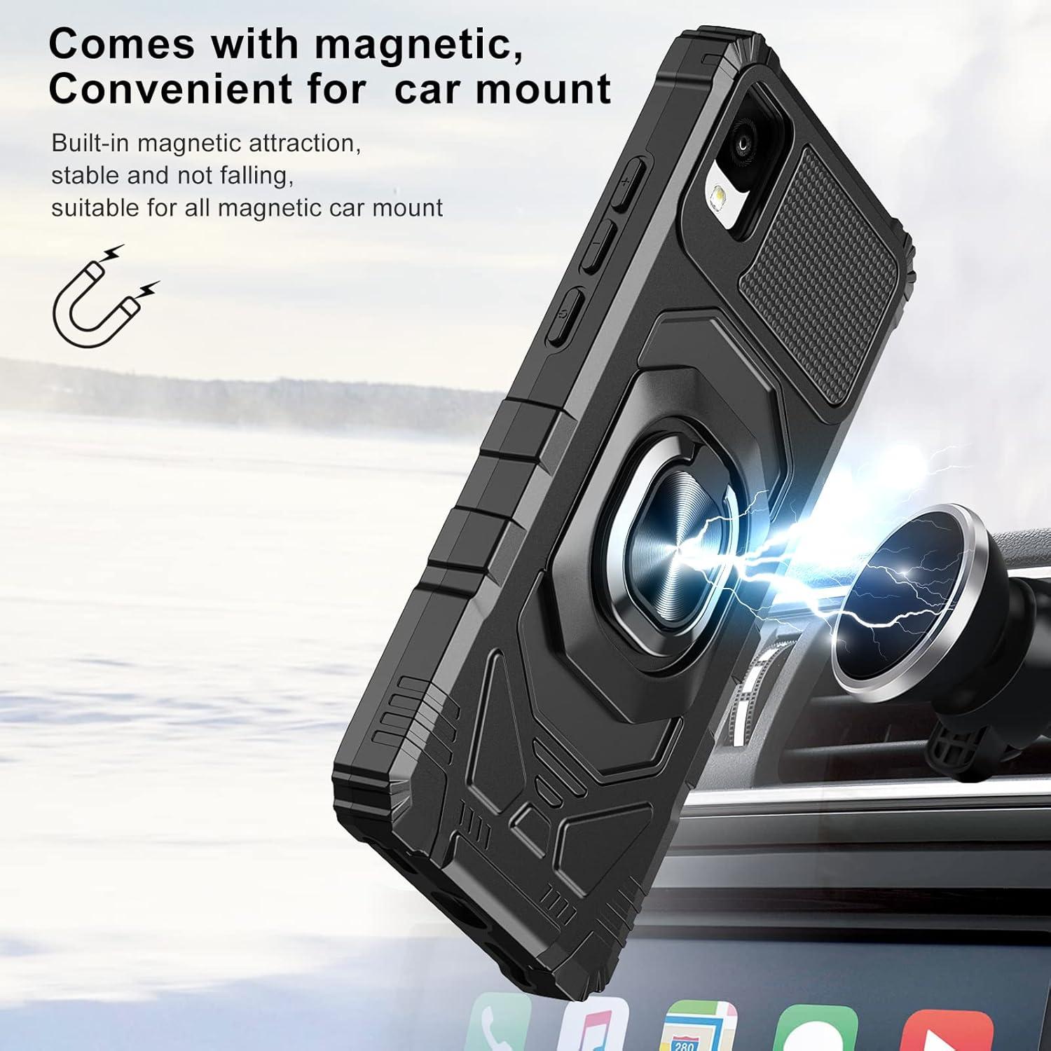 Funda Ailiber para Alcatel TCL 30Z con Protector y Soporte