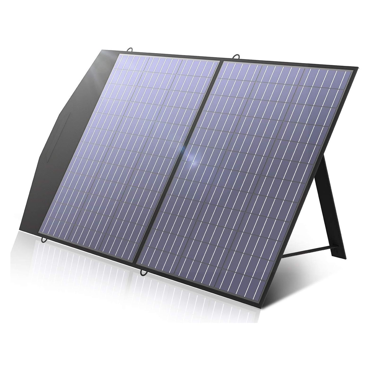 Panel Solar Plegable ALLPOWERS 100W Alta Eficiencia IP66
