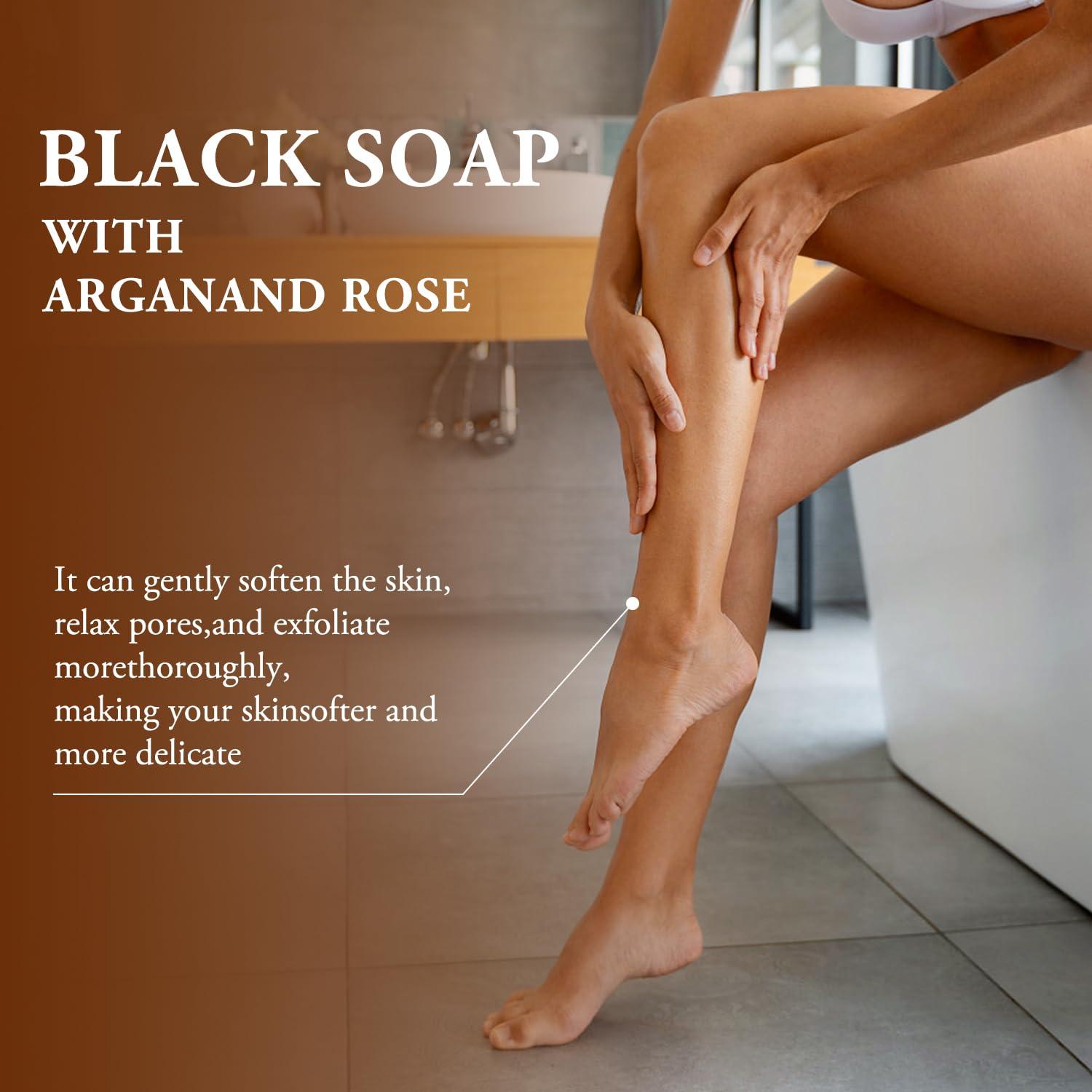 Jabón Negro Beldi Zawina con Aceite de Argán 199g