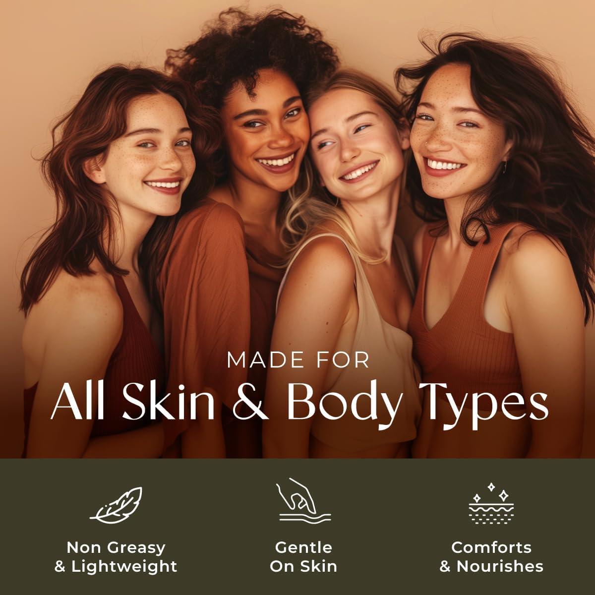 Aceite de Masaje de Rosa Gya Labs - 200 ml - Hidratante y Relajante