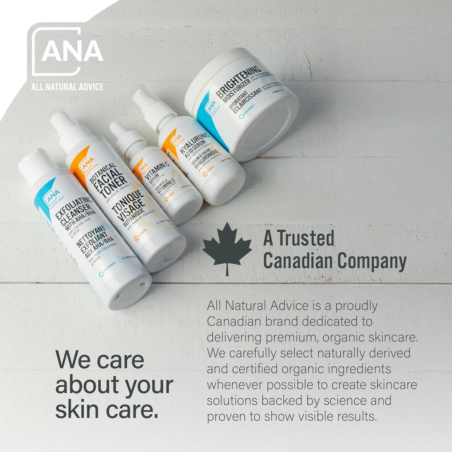 Suero Facial de Vitamina C All Natural Advice 30mL - Orgánico