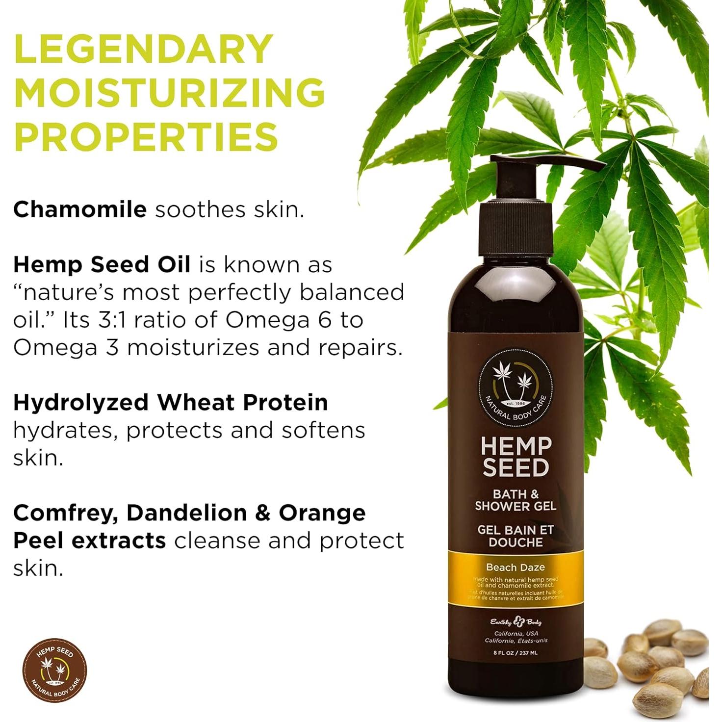 Gel de Baño y Ducha Vegano Earthly Body 226.8 ml Hidratante