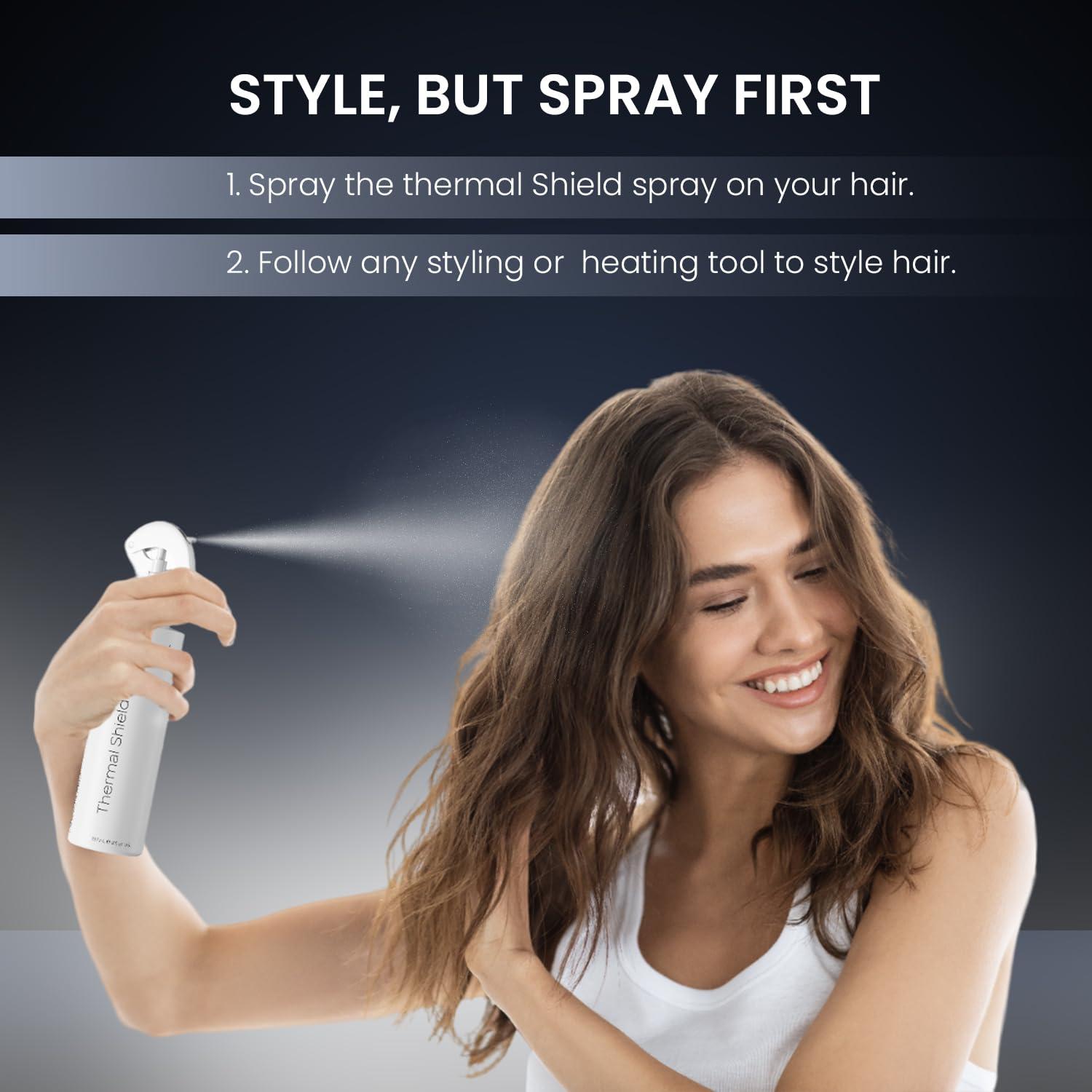 Spray Protector Térmico Moehair 236ml | Anti-frizz y Brillo