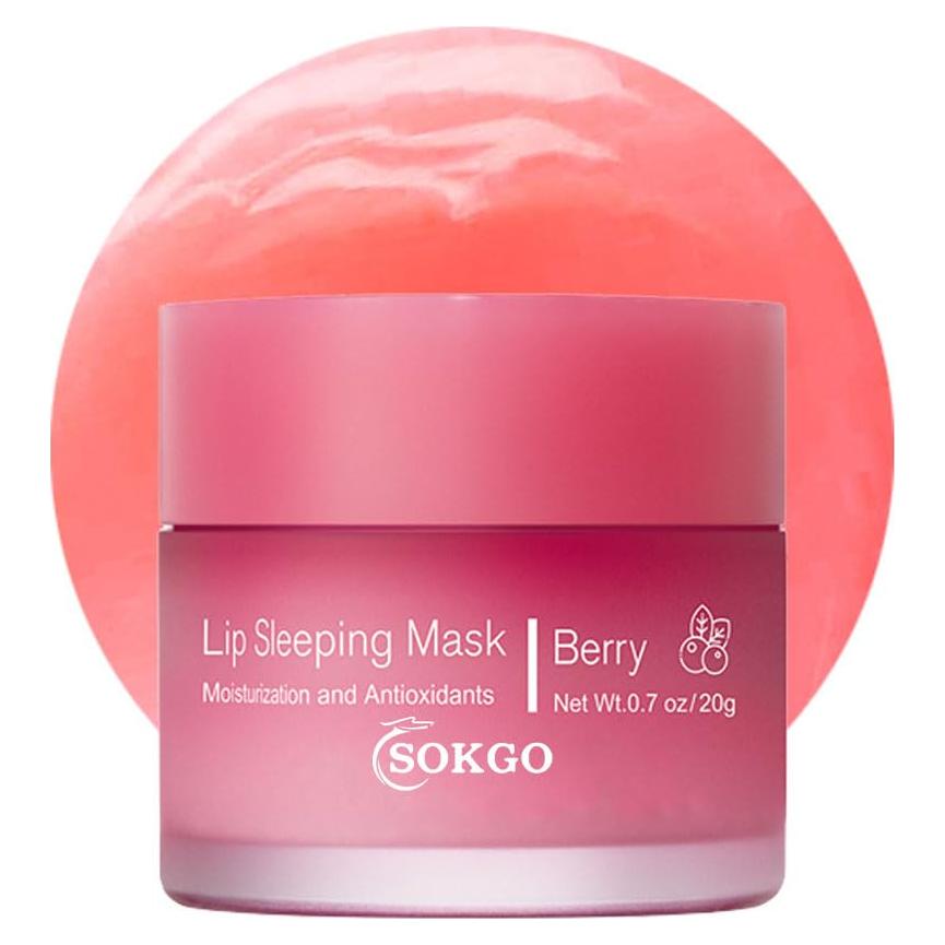 Mascarilla Labial de Noche Fovcos - Hidratante Baya 59g