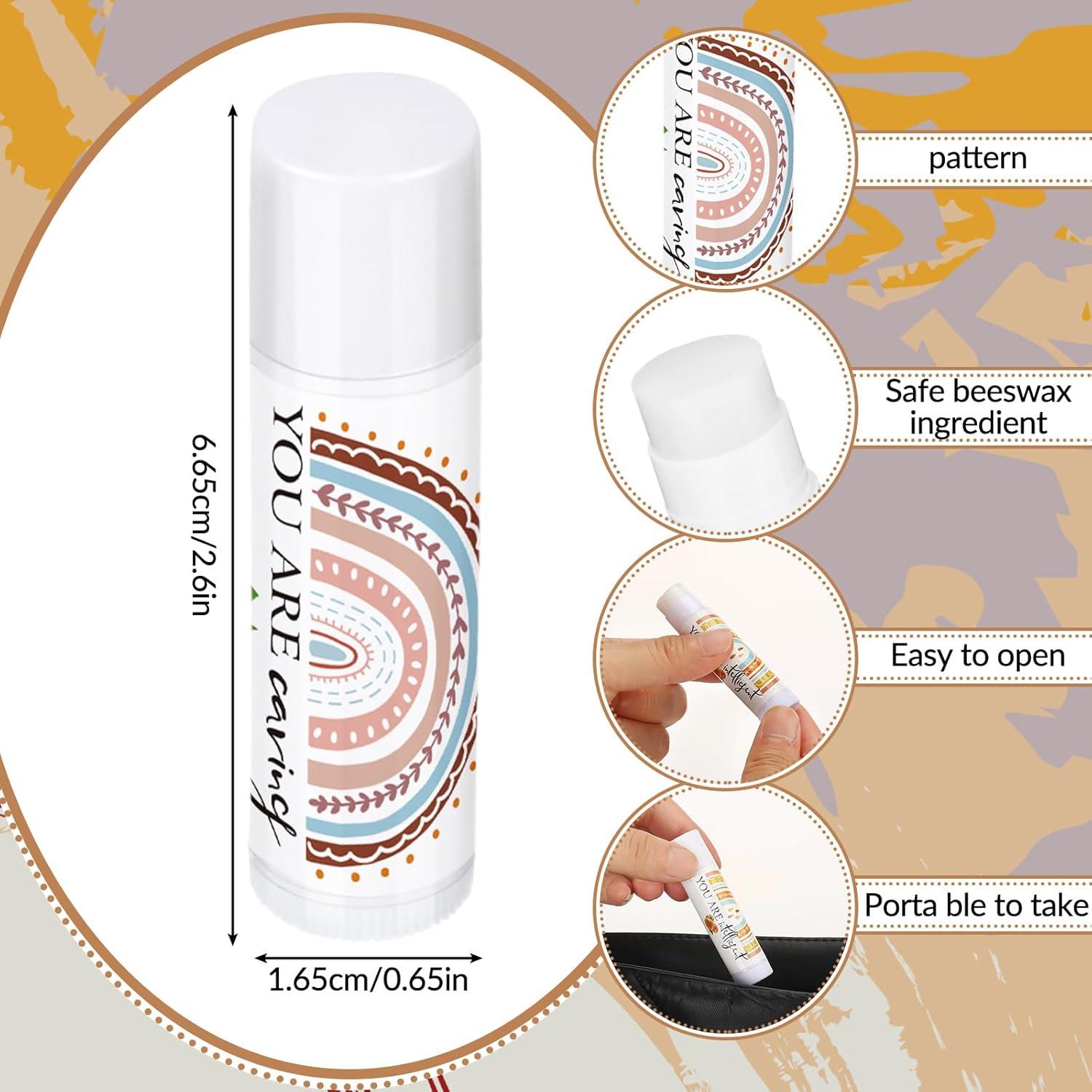 50 Piezas Balsamo Labial Hidratante Siifert 5 Sabores Boho