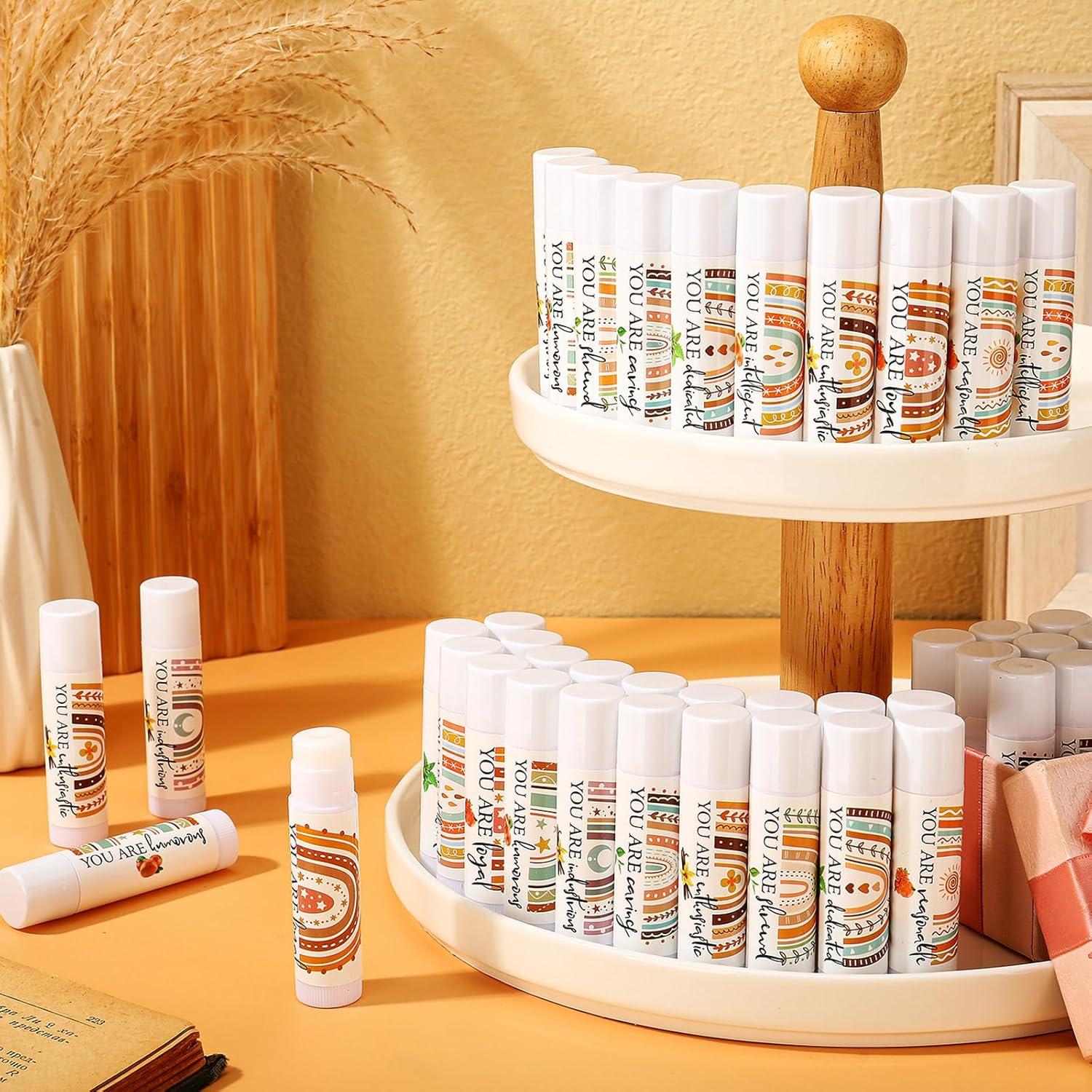 50 Piezas Balsamo Labial Hidratante Siifert 5 Sabores Boho