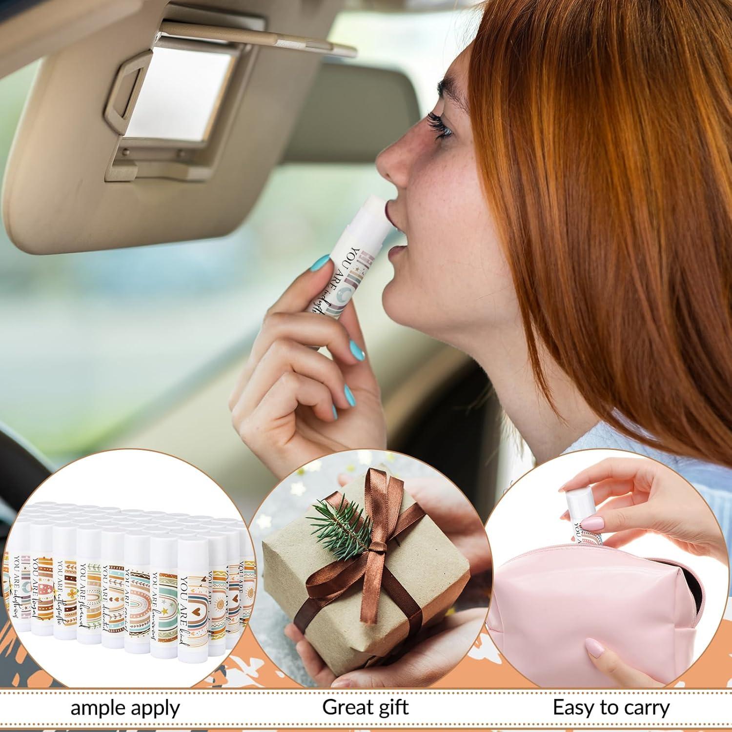 50 Piezas Balsamo Labial Hidratante Siifert 5 Sabores Boho