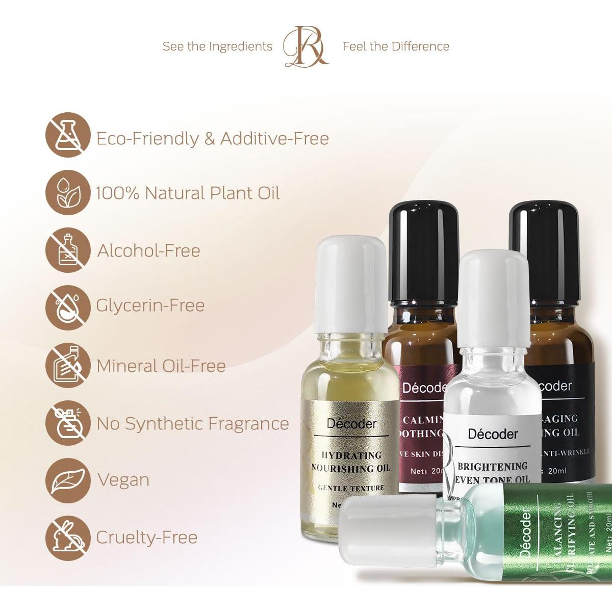 Aceite de Suero para Ojos Decoder - Hidratante y Nutritivo 70g