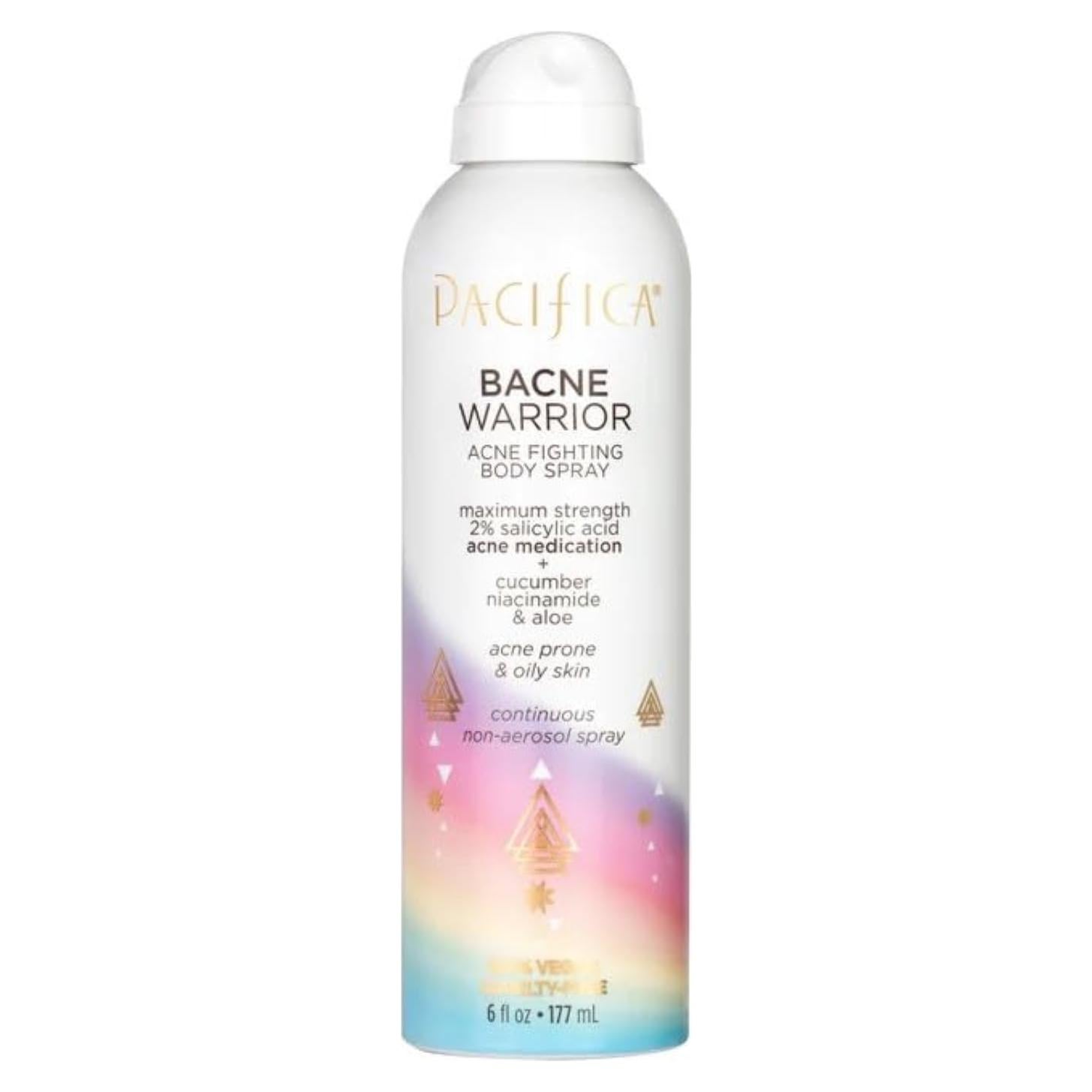 Spray Corporal Aclarador Bacne Pacifica - 2% Ácido Salicílico