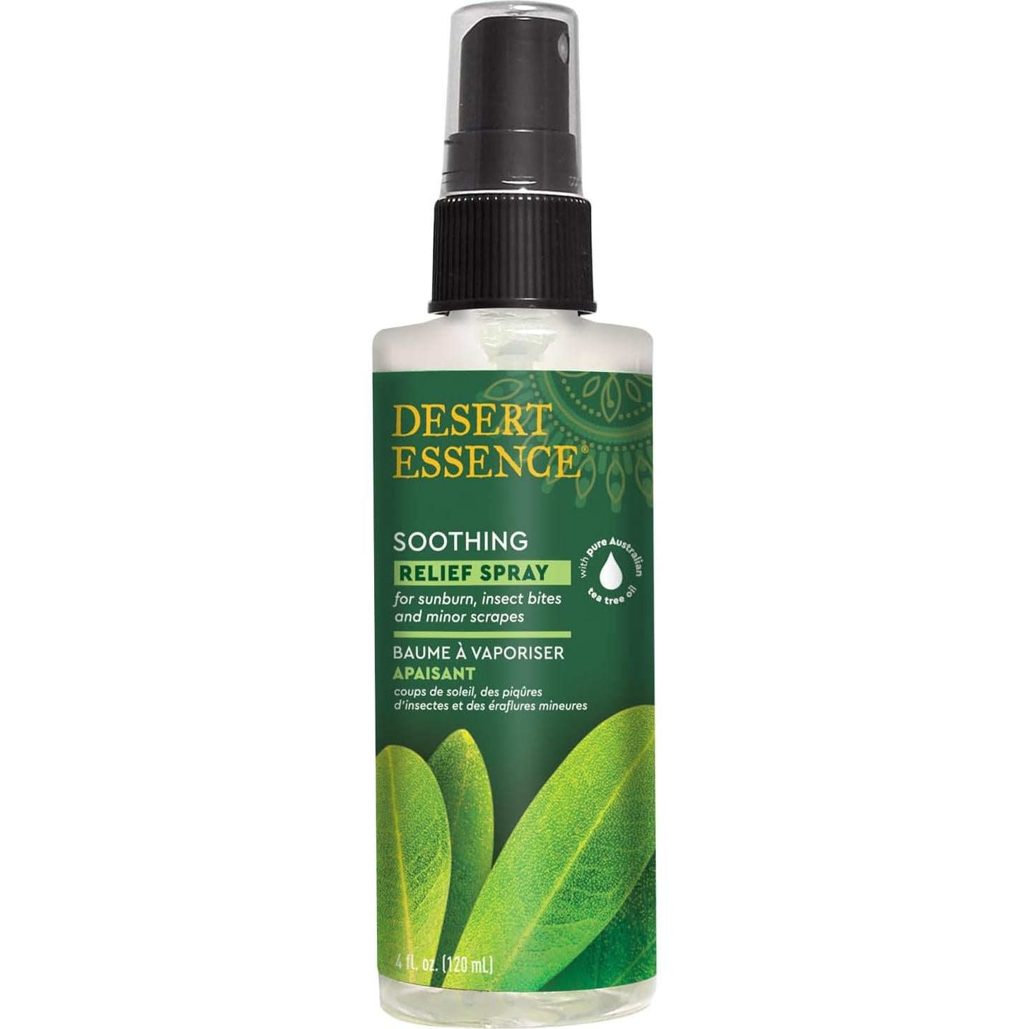 Spray Alivio Natural Desert Essence 118 ml - Aceite de Árbol de Té