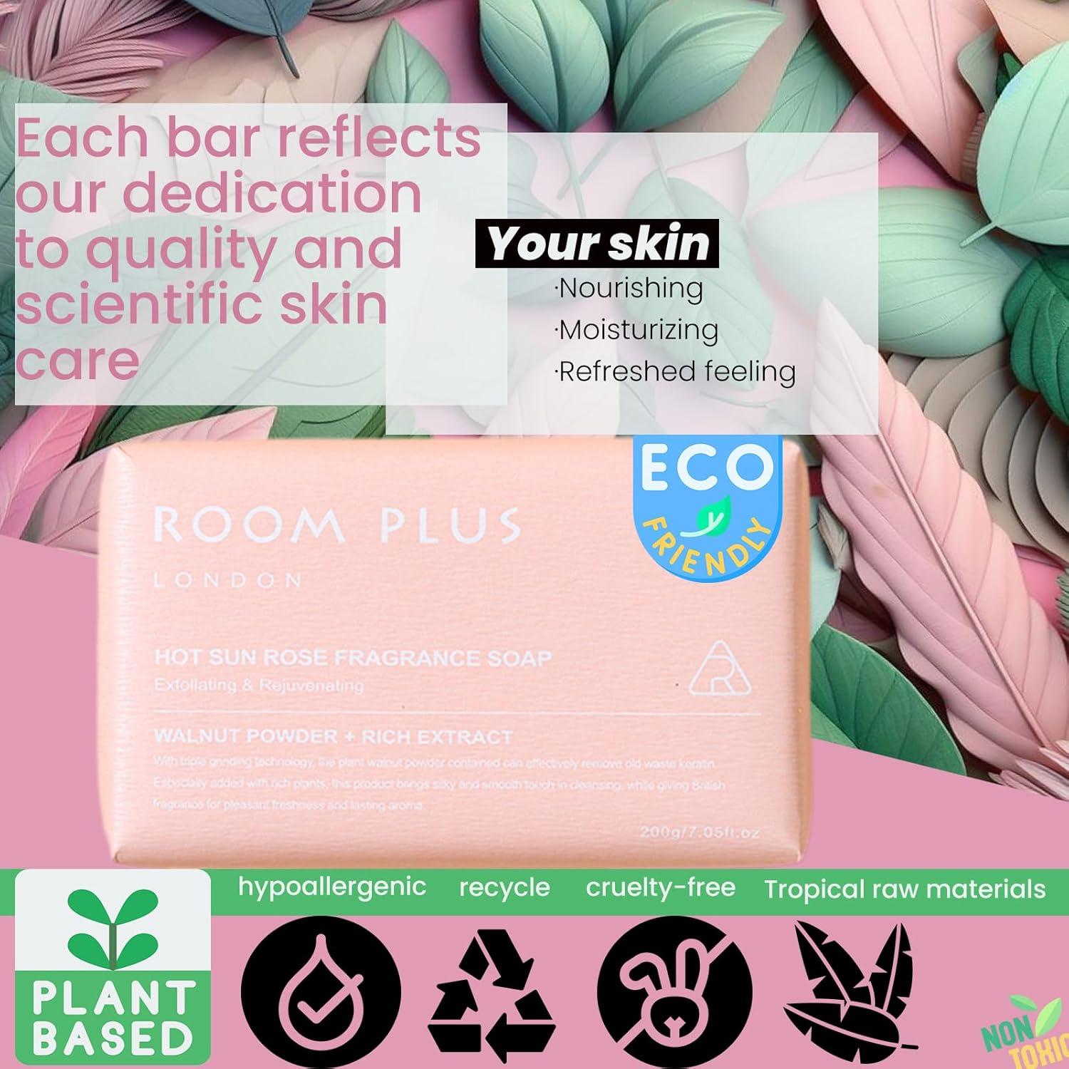 Jabón Natural Yesun 3 Paquetes 590g Aroma Floral Exfoliante