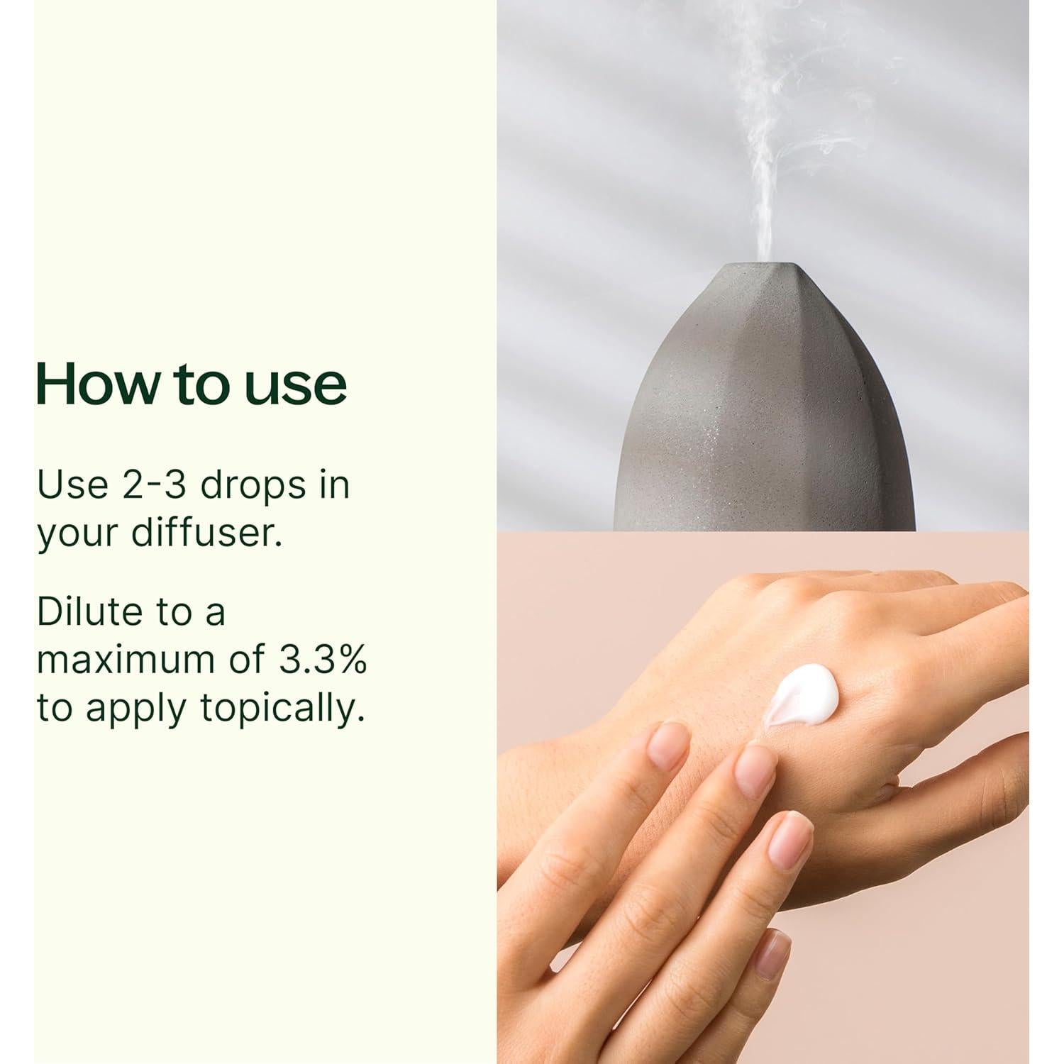 Aceite Esencial de Albahaca Linalool 10 mL Plant Therapy 100% Puro