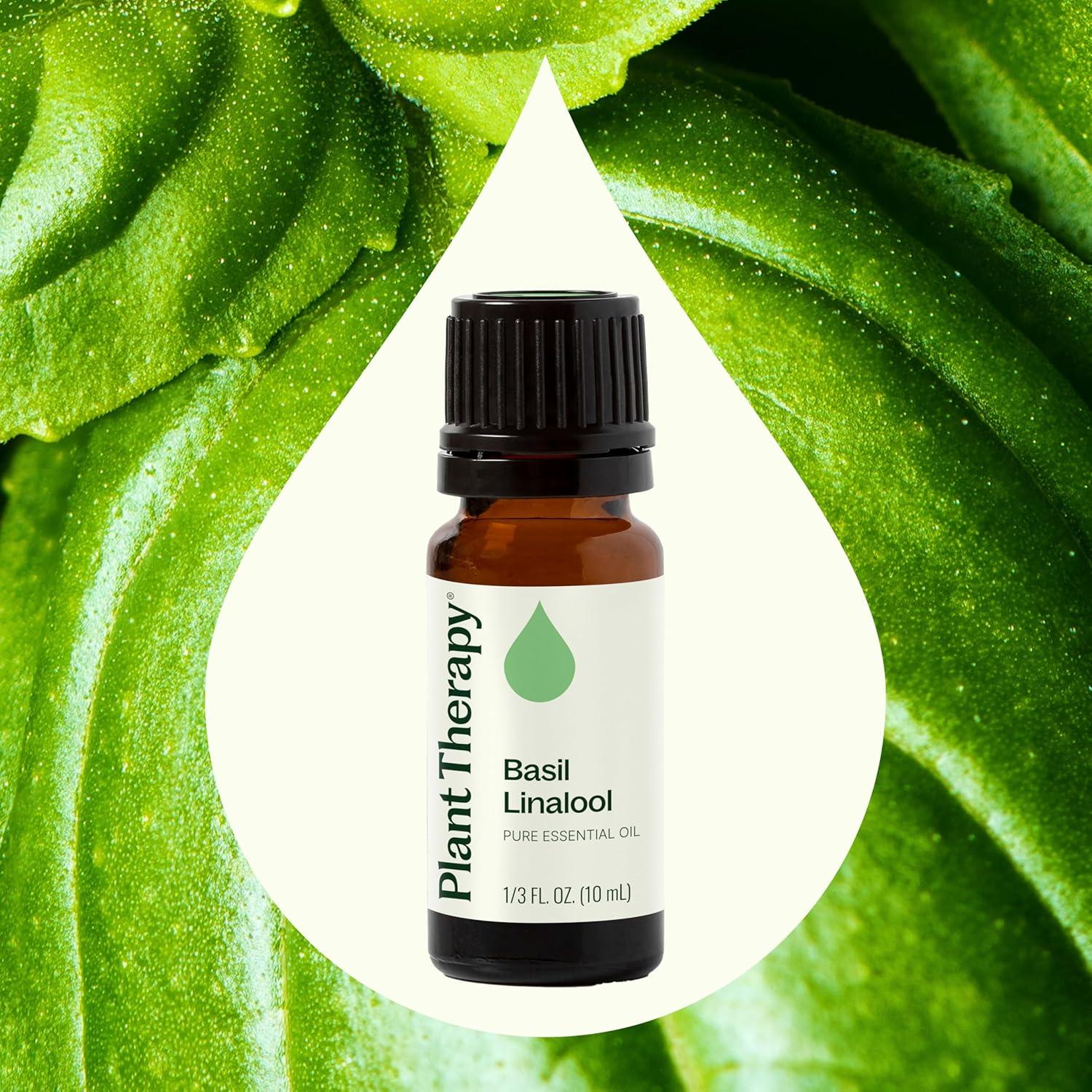 Aceite Esencial de Albahaca Linalool 10 mL Plant Therapy 100% Puro