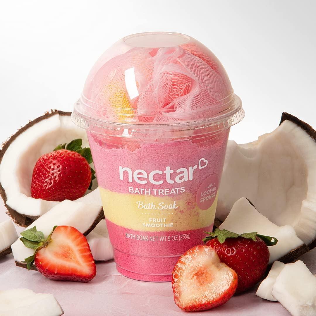 Baño de Leche de Coco Nectar Bath Treats 9 oz Hidratante