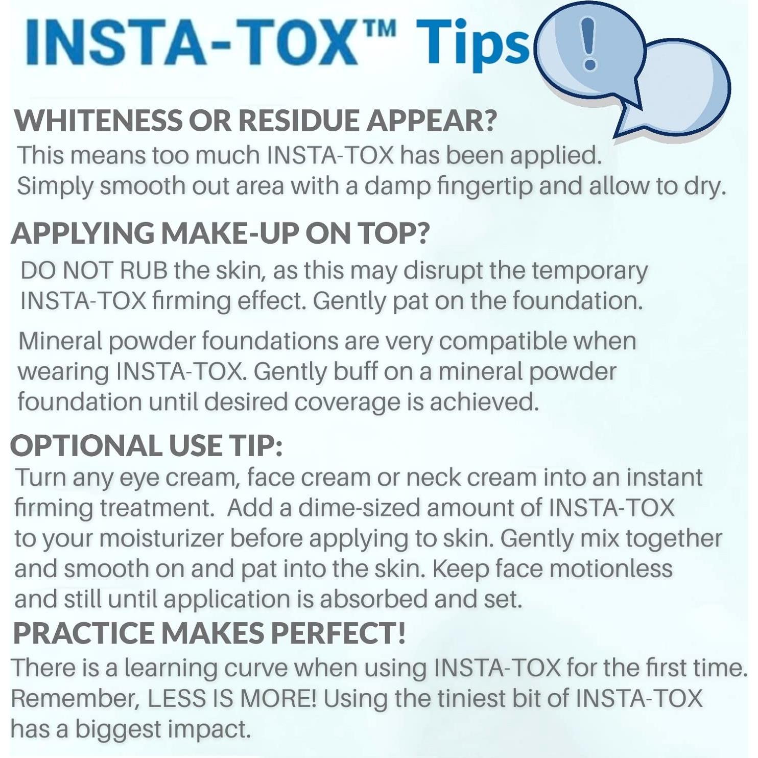 Suero Facial INSTA-TOX Serious Skincare 21.26 g - Afirmante Arrugas