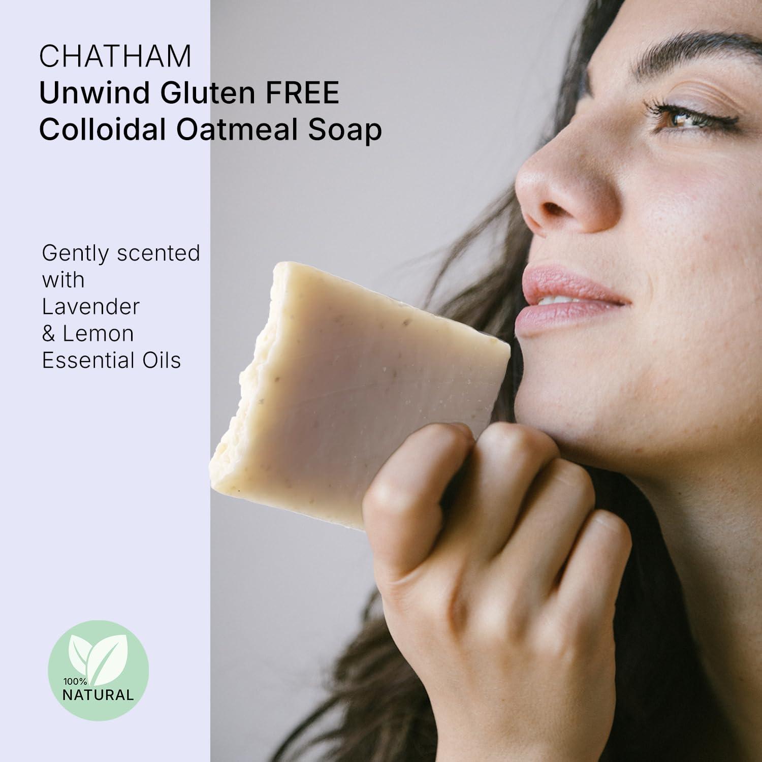 Jabón Hidratante en Barra Chatham 142g Lavanda Limón Natural
