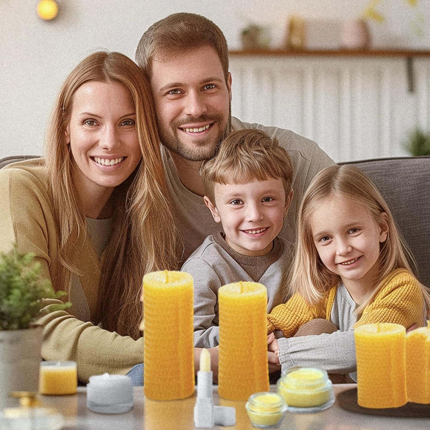 Pellets de Cera de Abeja Orgánica VALLYDOM 453g Amarilla