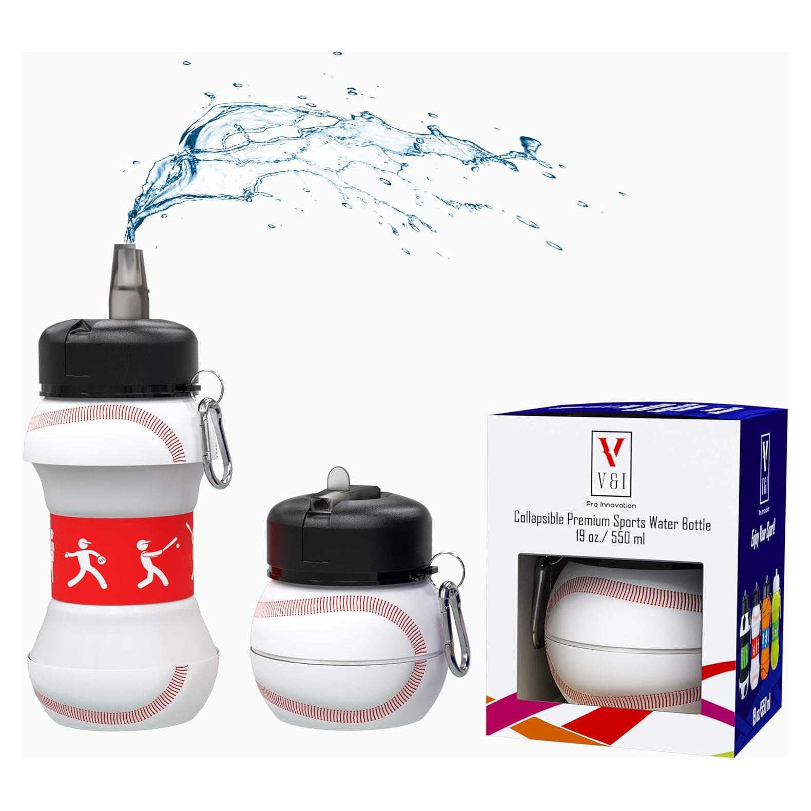 Botella de Agua Deportiva V V&I Pro Innovation 550ml Ecológica