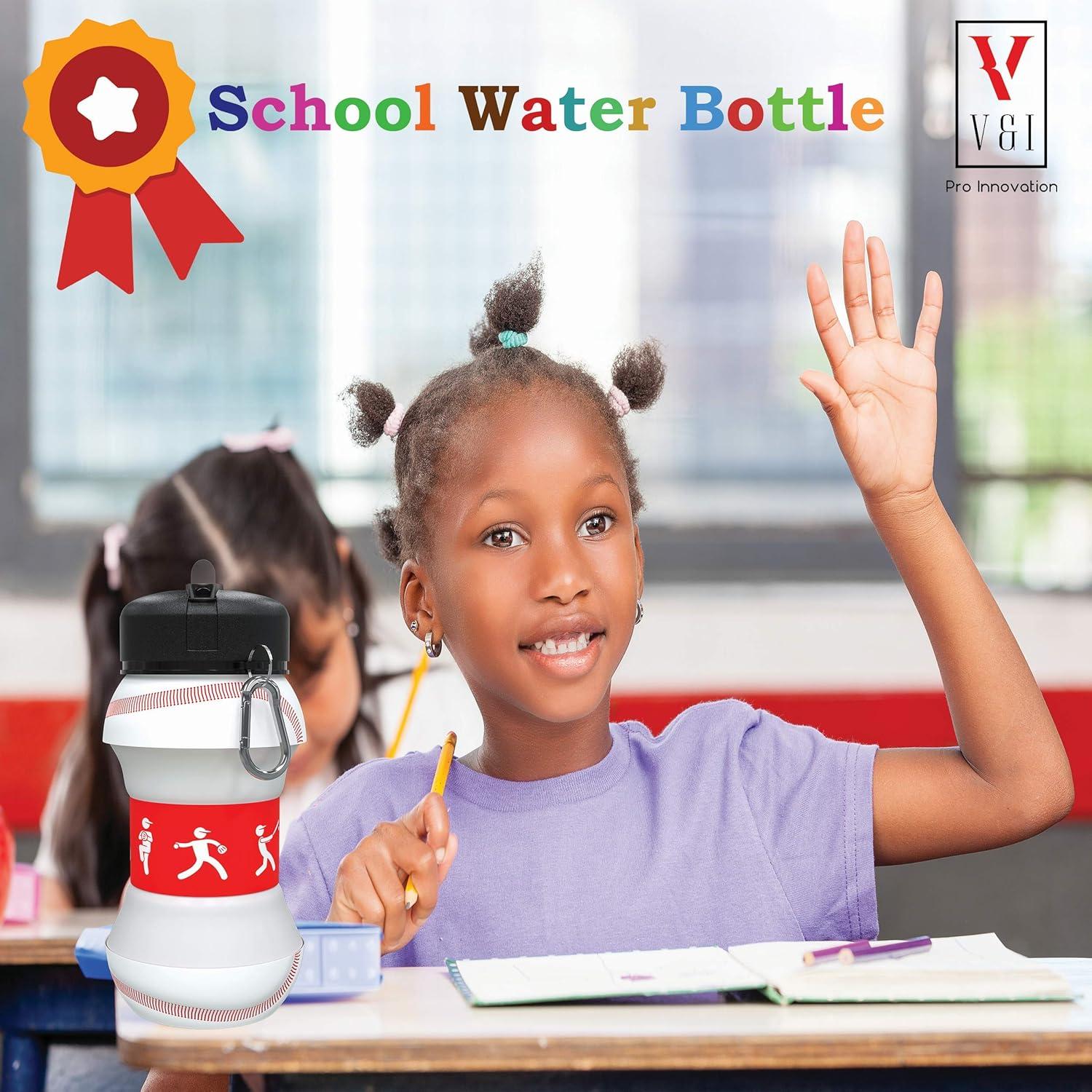 Botella de Agua Deportiva V V&I Pro Innovation 550ml Ecológica