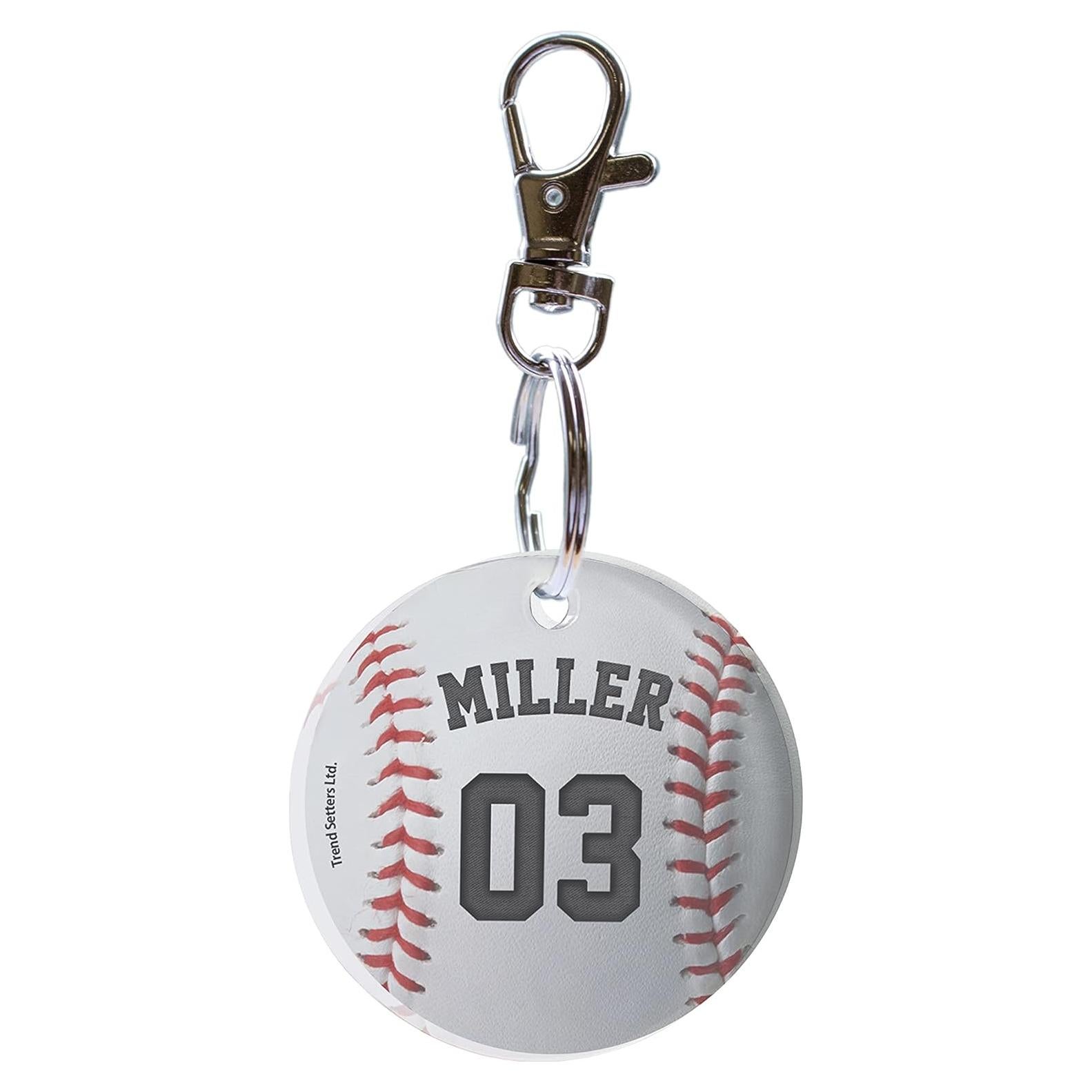 Llavero Acrílico Personalizado Trend Setters - Béisbol 5.08 cm