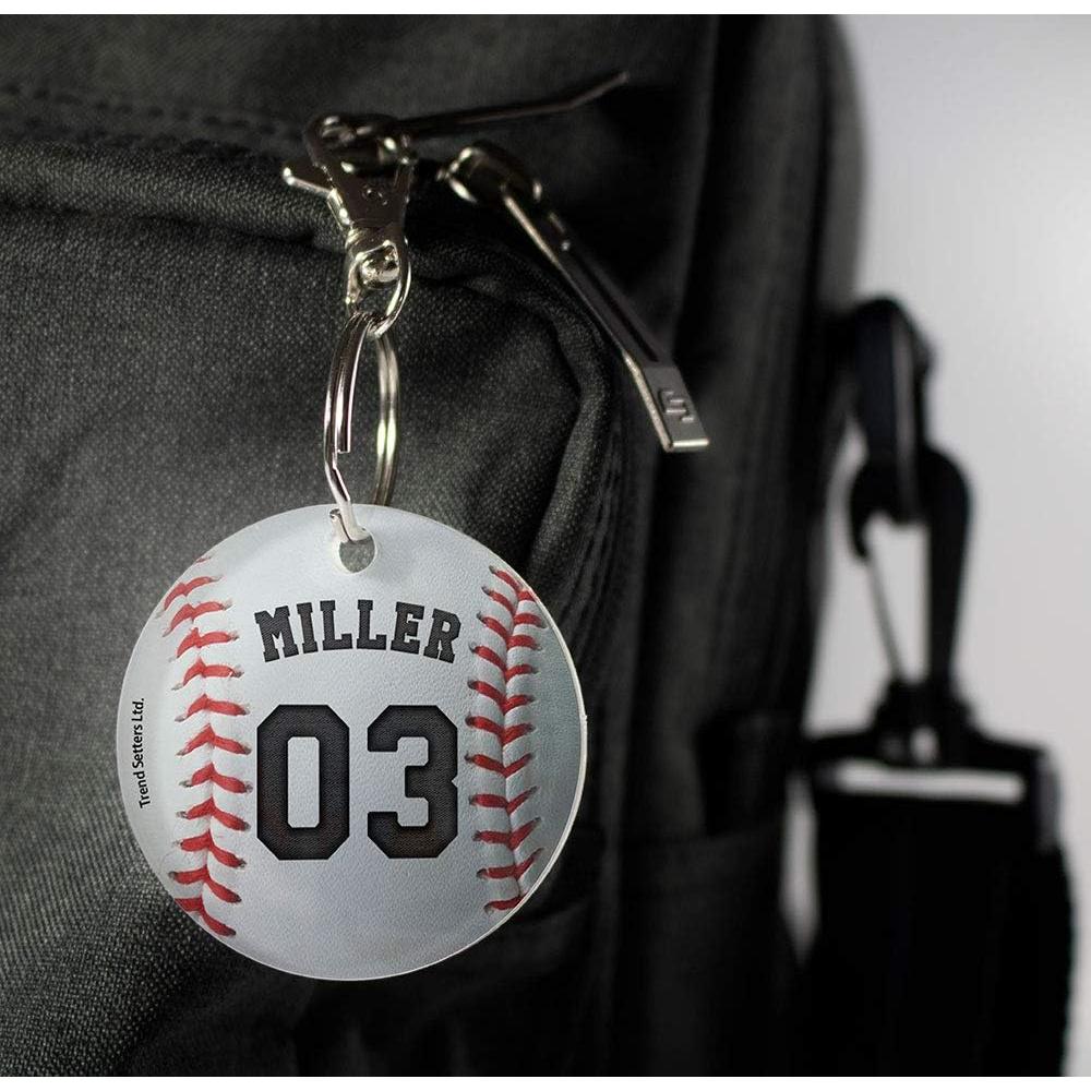 Llavero Acrílico Personalizado Trend Setters - Béisbol 5.08 cm