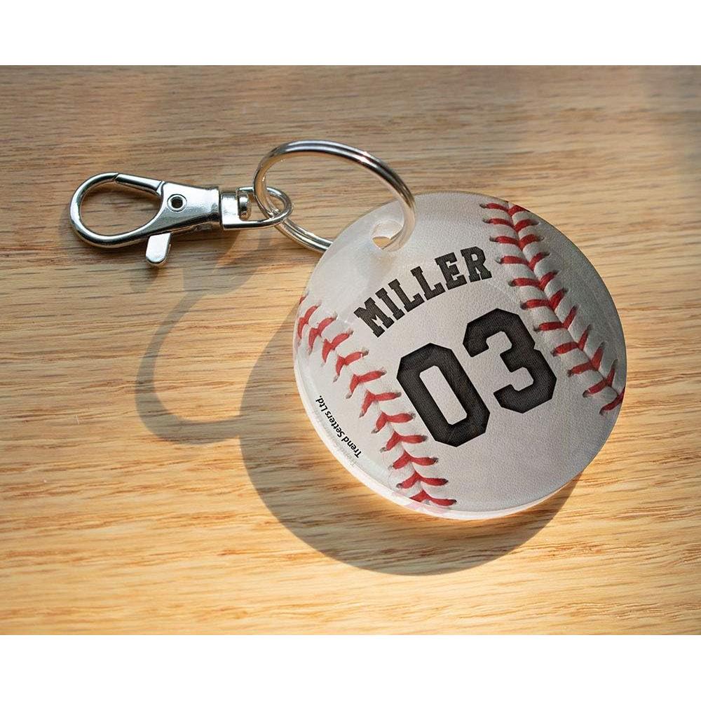 Llavero Acrílico Personalizado Trend Setters - Béisbol 5.08 cm