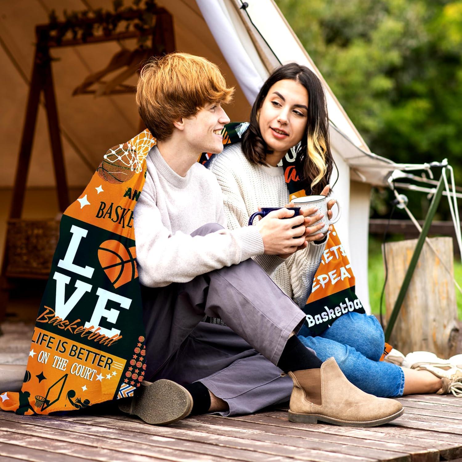 Manta de Baloncesto Franela Harecto 127x102 cm Regalo Ideal